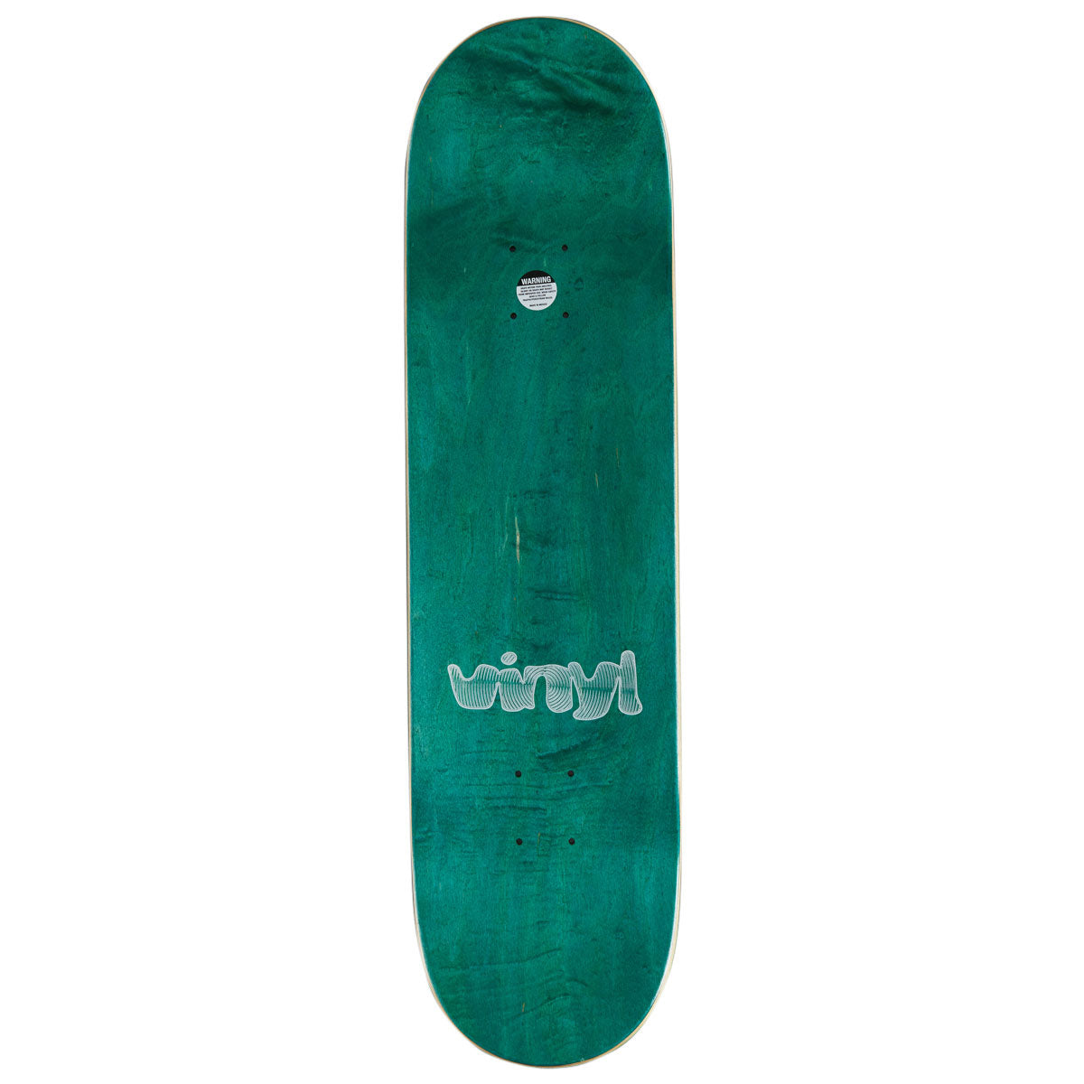 Vinyl Spiral Skateboard Complete - Blue Marble - 8.38