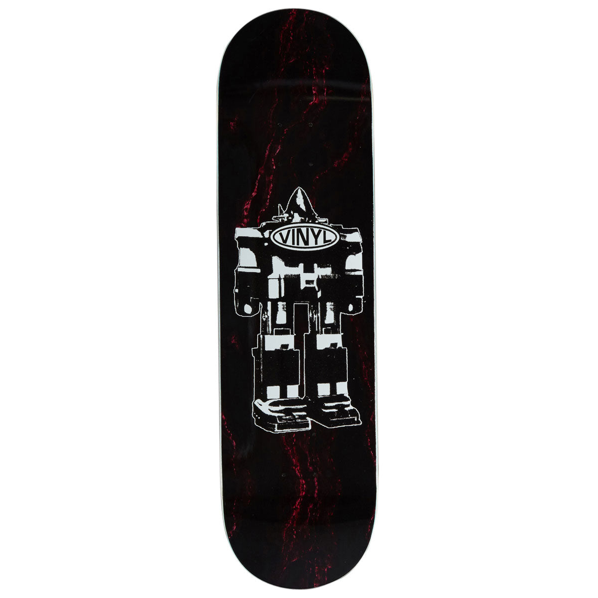 Vinyl Robot Skateboard Deck - 8.125