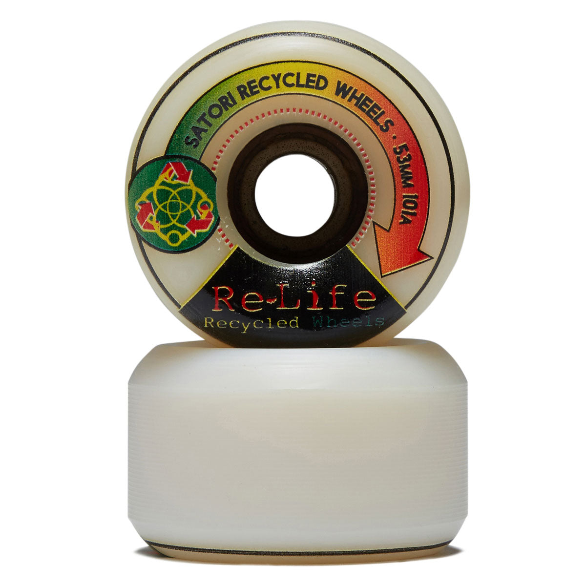 Satori Movement ReLife Recycled 101a Conical Skateboard Wheels - 53mm image 2