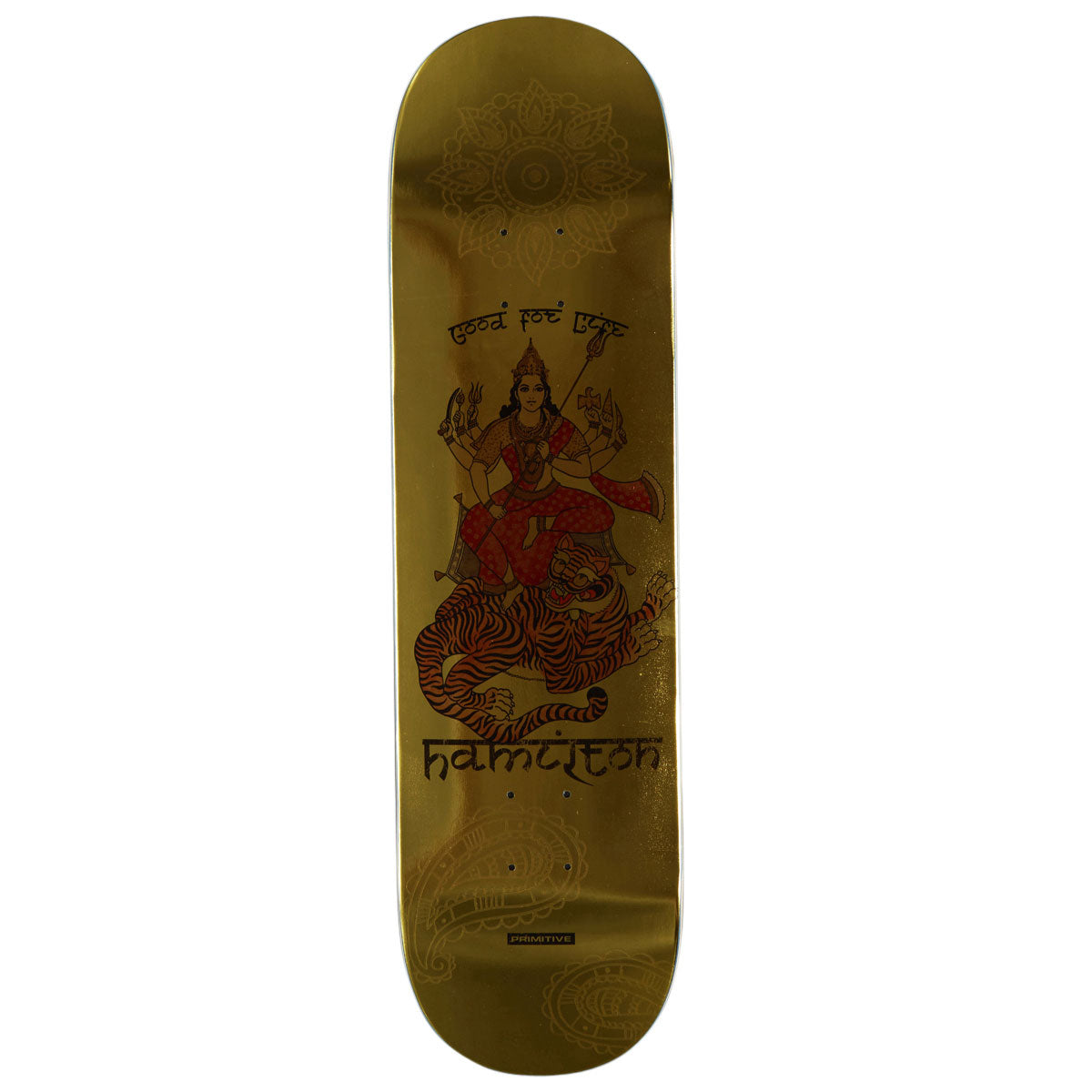 Primitive Hamilton Existence Skateboard Deck - Gold - 8.38