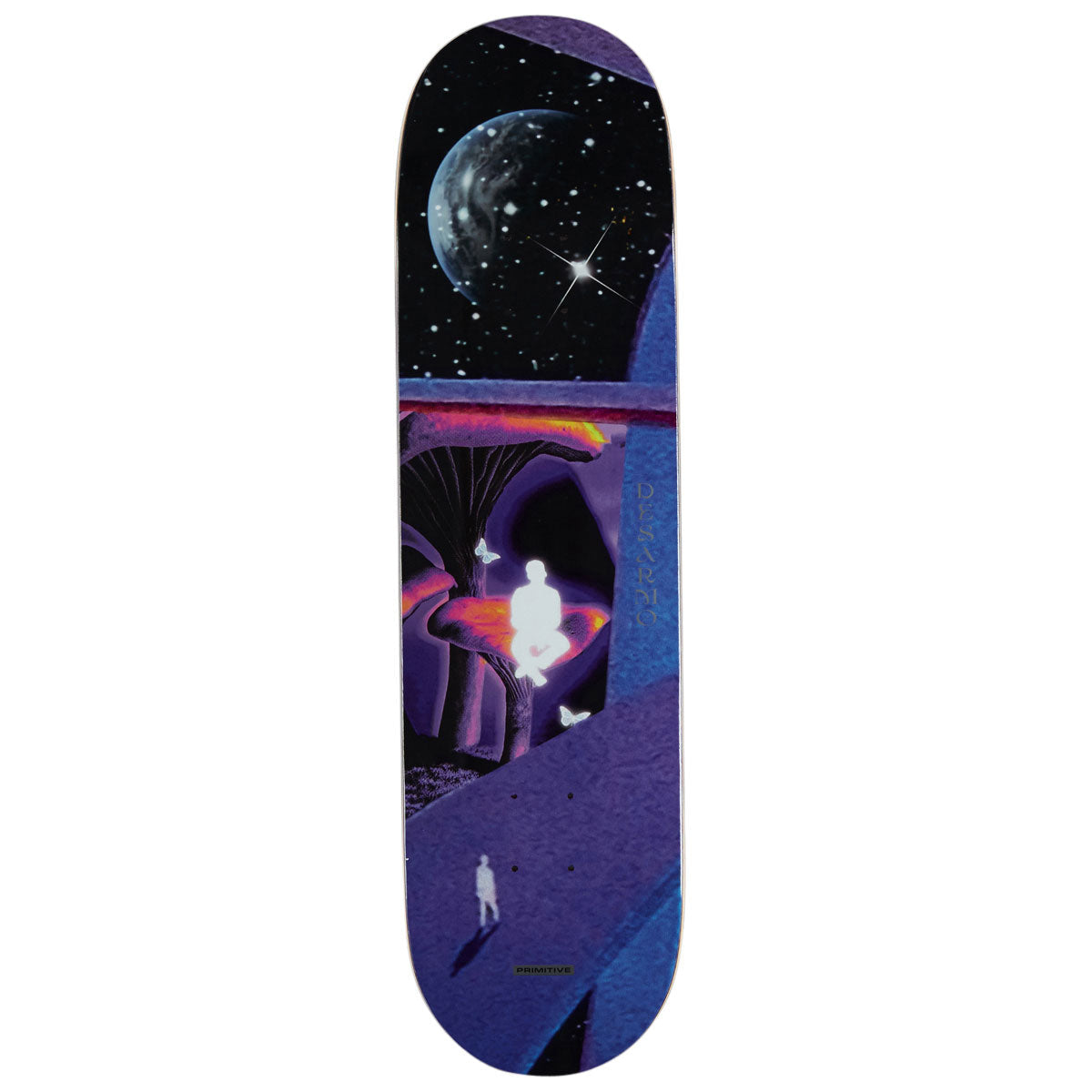 Primitive Desarmo Parallel Skateboard Deck - Blue - 8.125