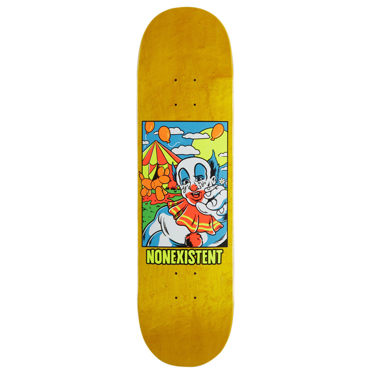 Nonexistent Clown Skateboard Deck - 8.375