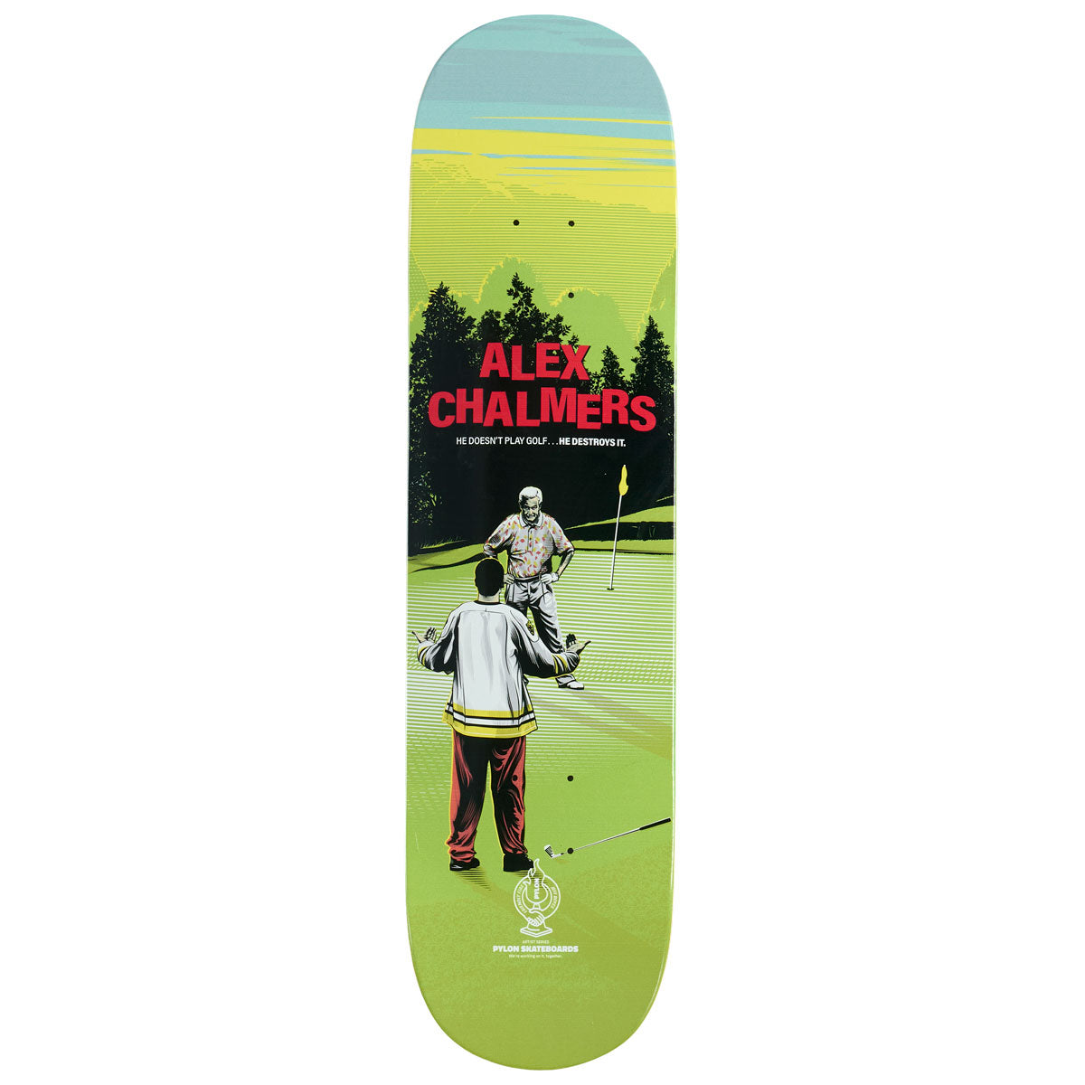 Pylon Alex Chalmers Price Is Skateboard Deck - 8.25