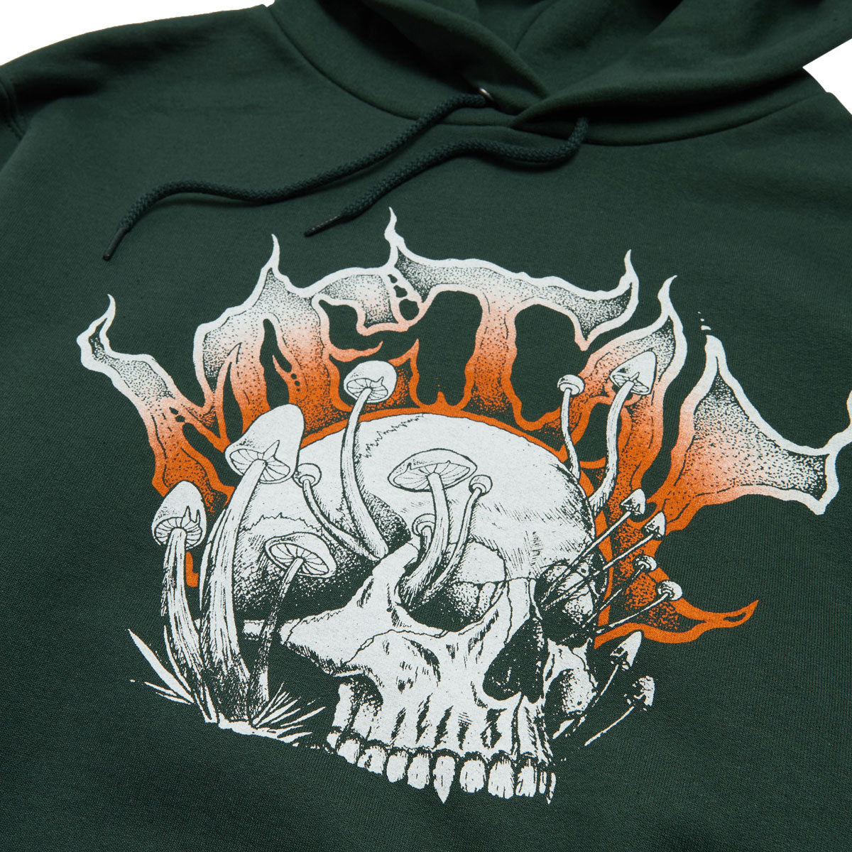 Metal Mushroom Hoodie - Green image 2