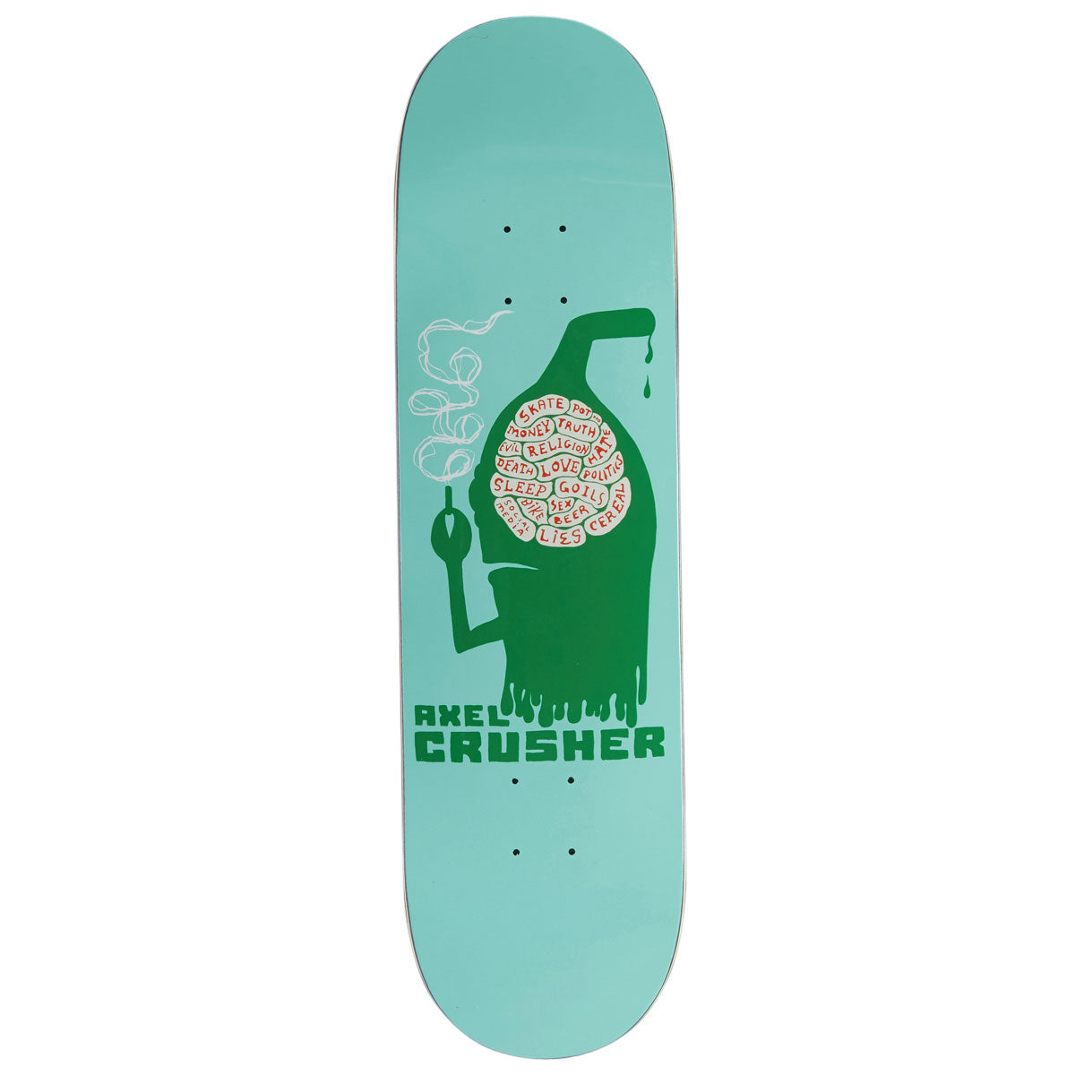 Toy Machine Axel Silowet Skateboard Deck - 8.25