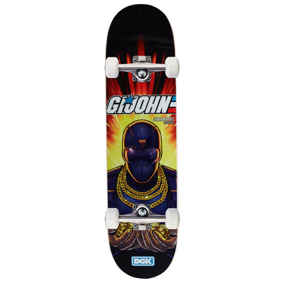DGK Snake Shanahan Skateboard Complete - 8.06
