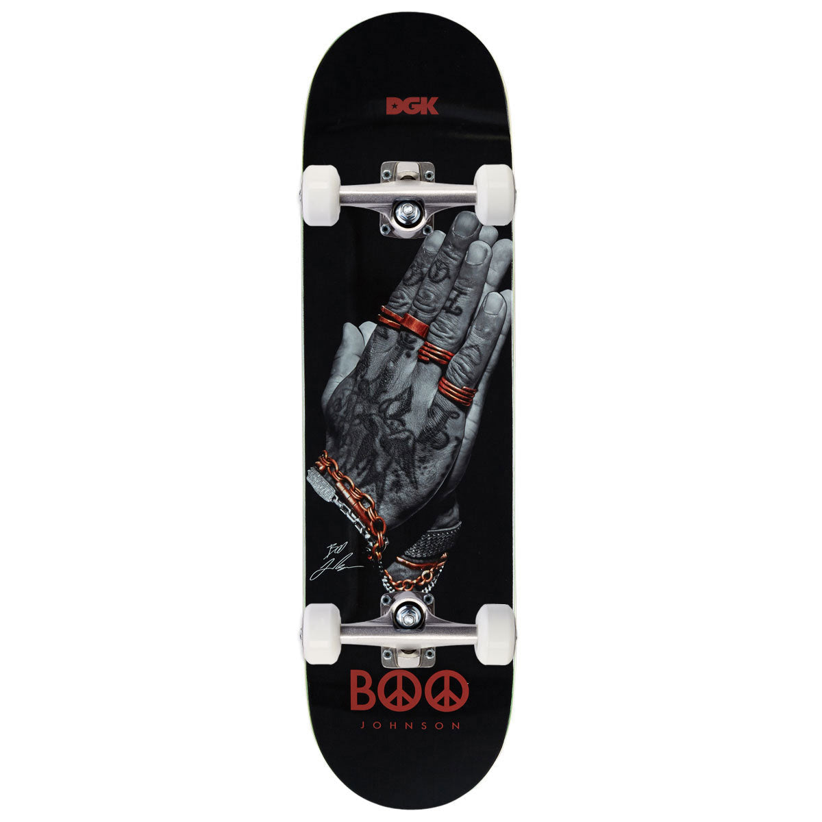 DGK Desert Prayer Boo Skateboard Complete - 8.25