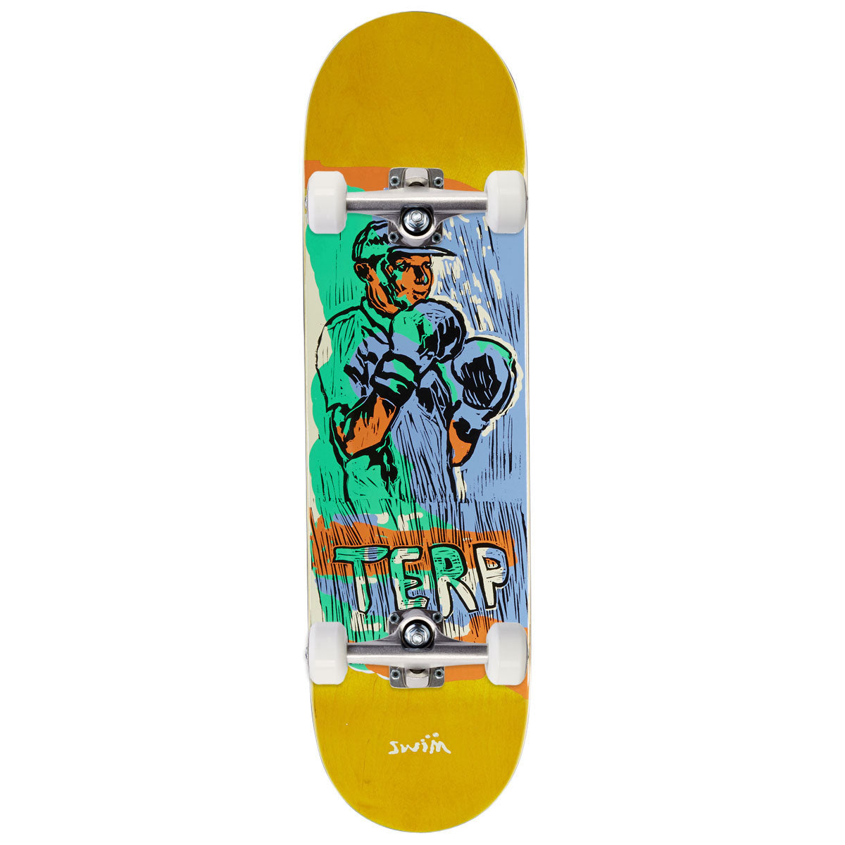 Swim Terp Pool Boxer Skateboard Complete - 8.38