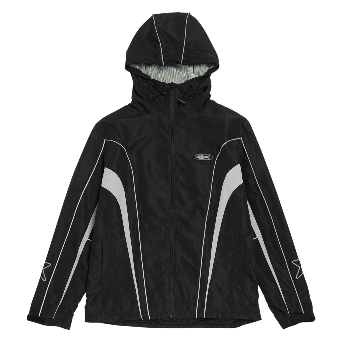 DGK Omega Windbreaker Jacket - Black image 1