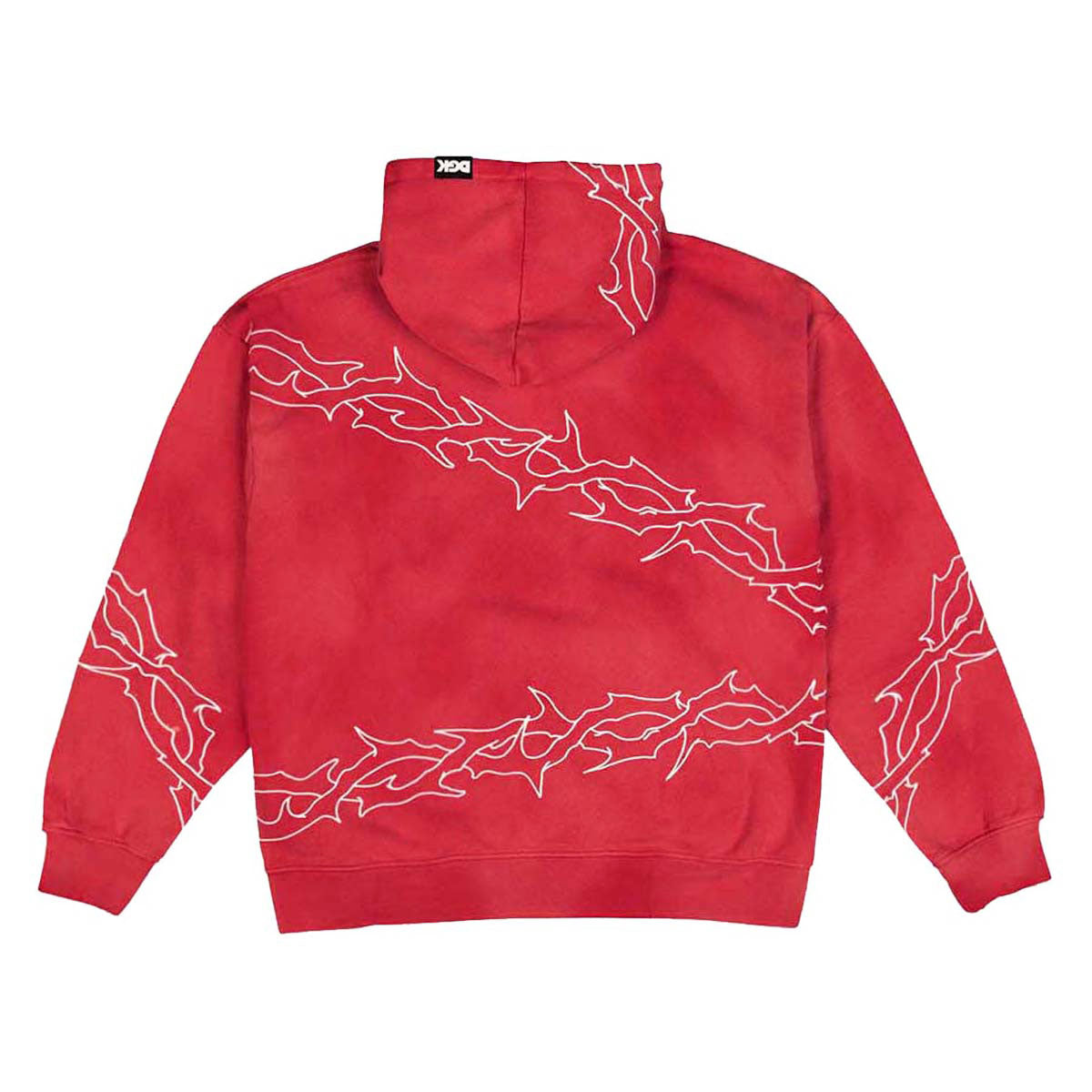 DGK Battalion Hoodie - Sunbleached Red image 2