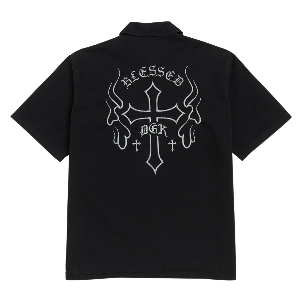 DGK Core Lord Work Shirt - Black image 2
