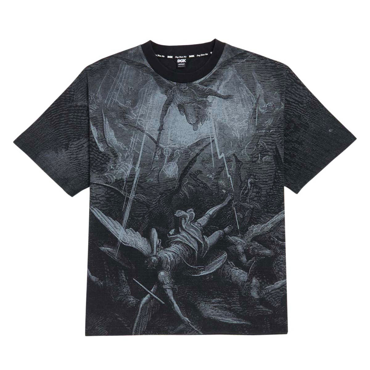DGK Revelation Knit T-Shirt - Black image 1