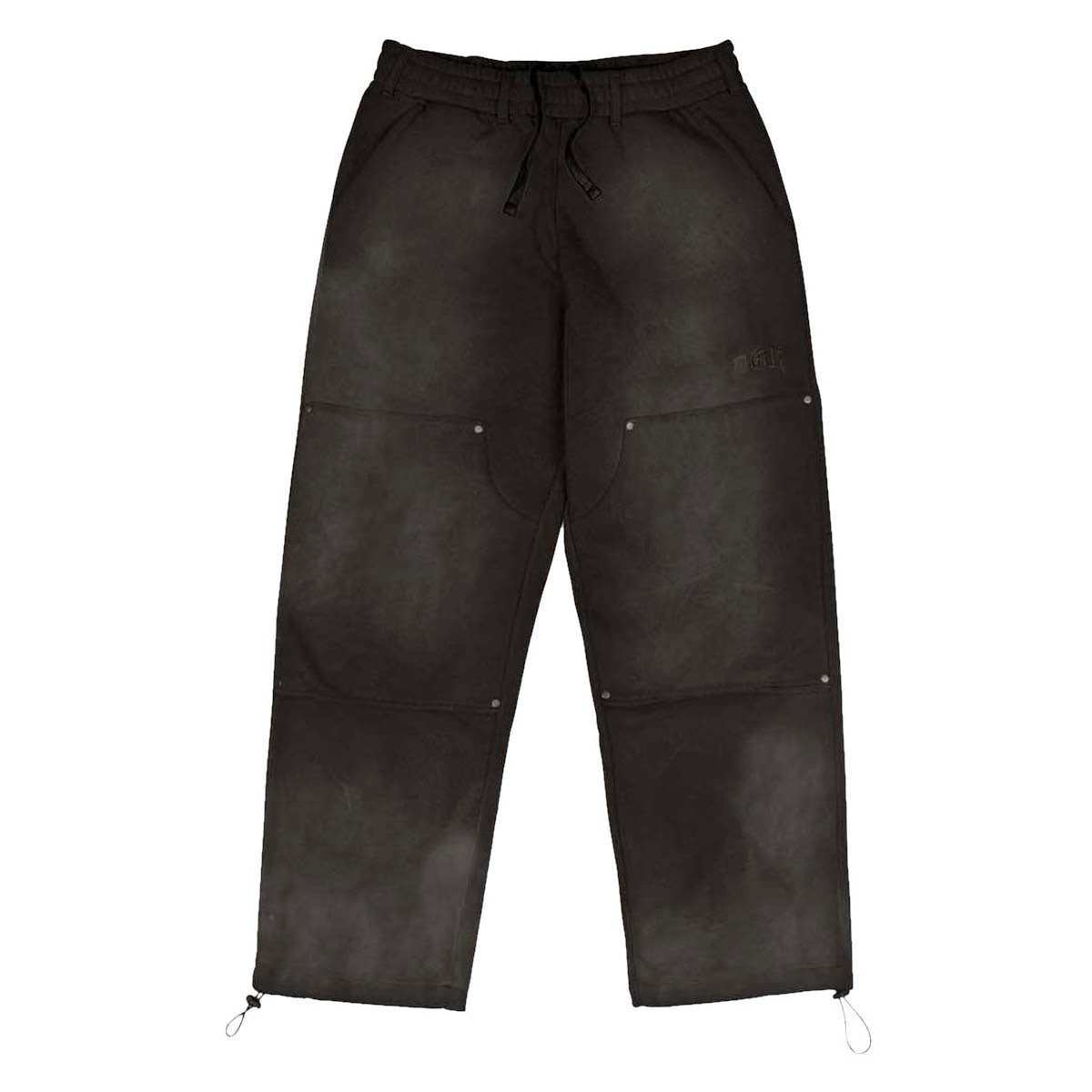 DGK Razor Fleece Sweatpants - Black image 1