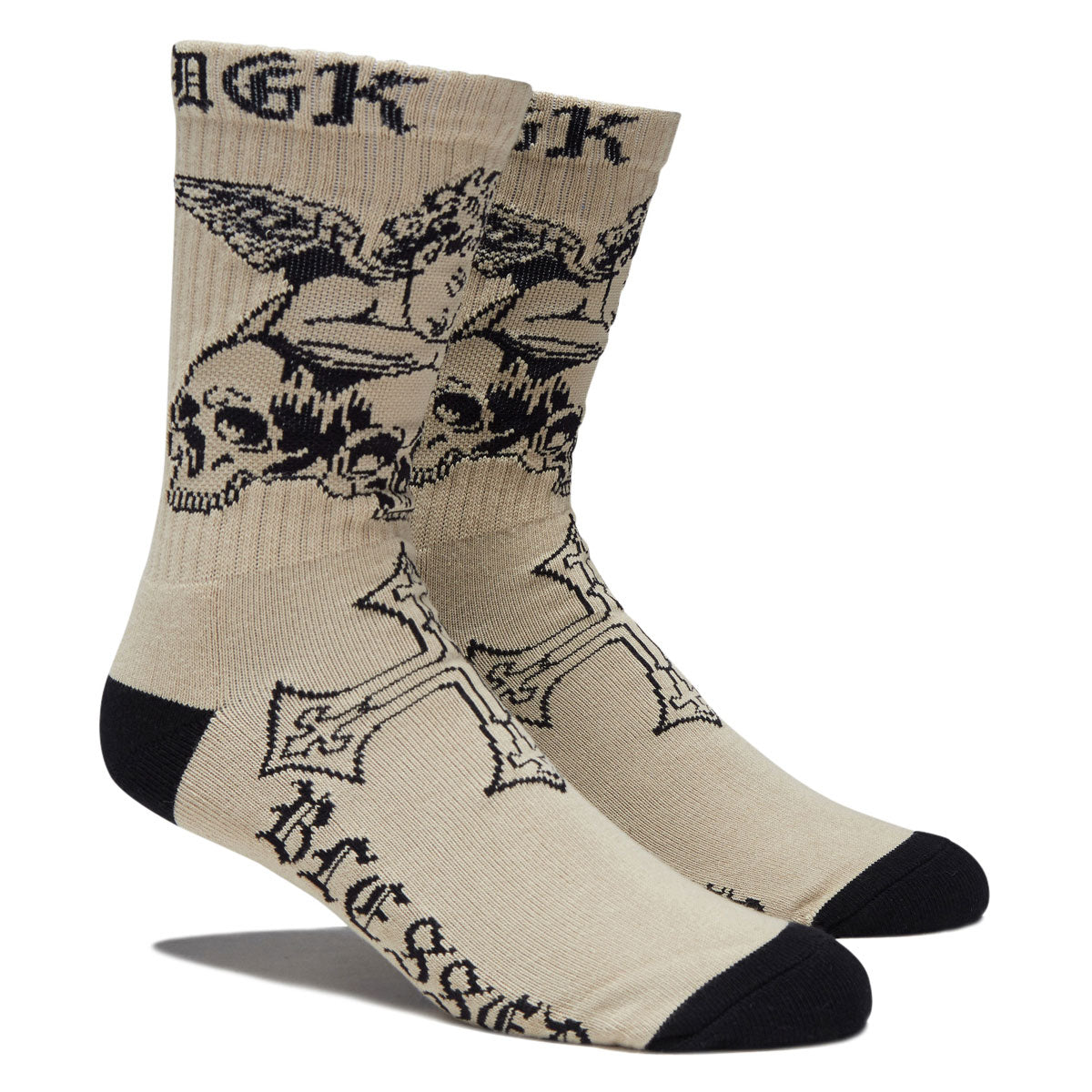 DGK Celestial Crew Socks - Sand image 2