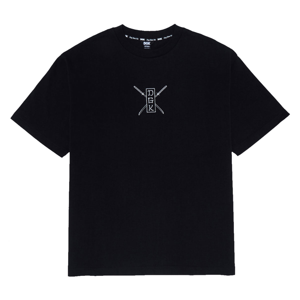 DGK Saber Knit T-Shirt - Black image 2