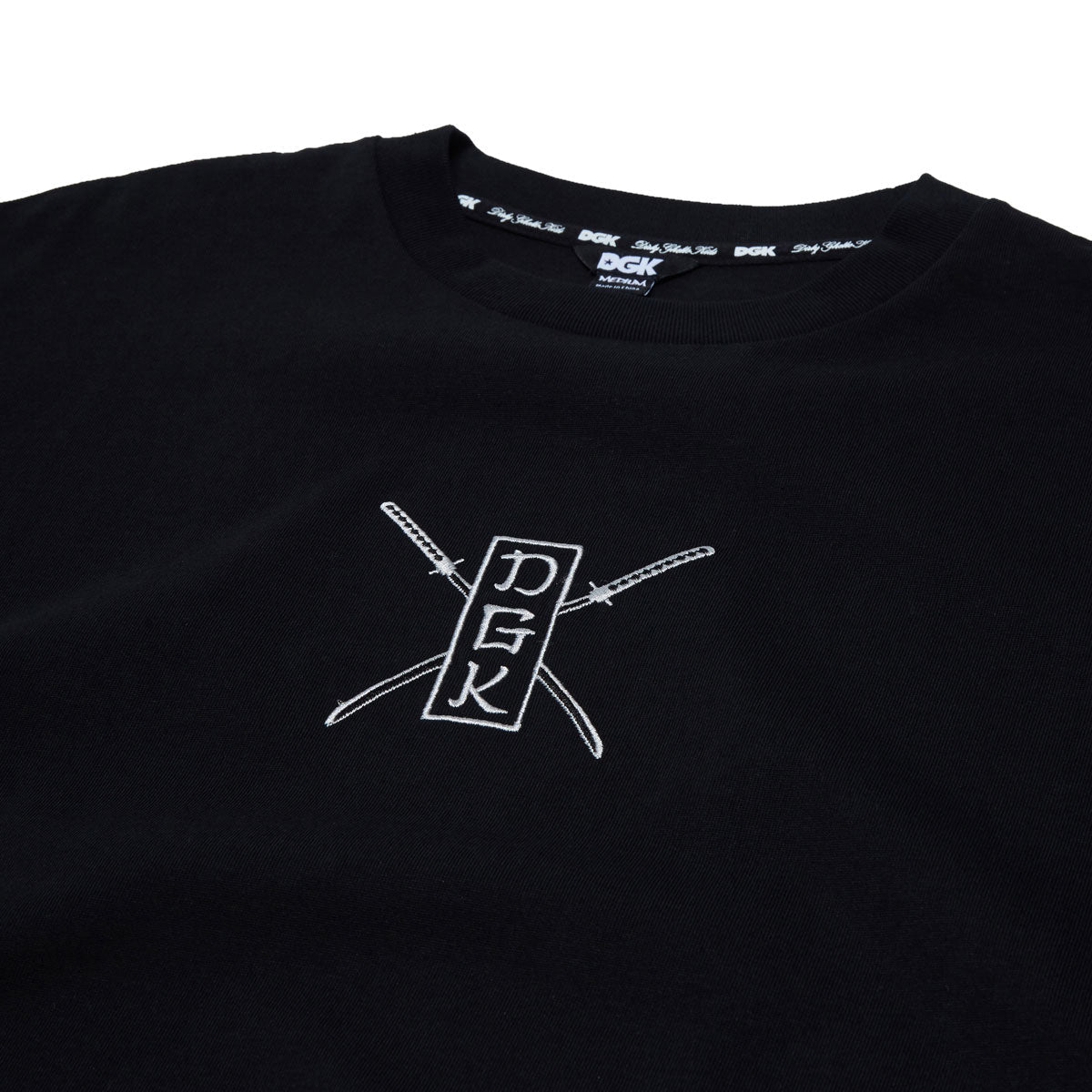 DGK Saber Knit T-Shirt - Black image 3