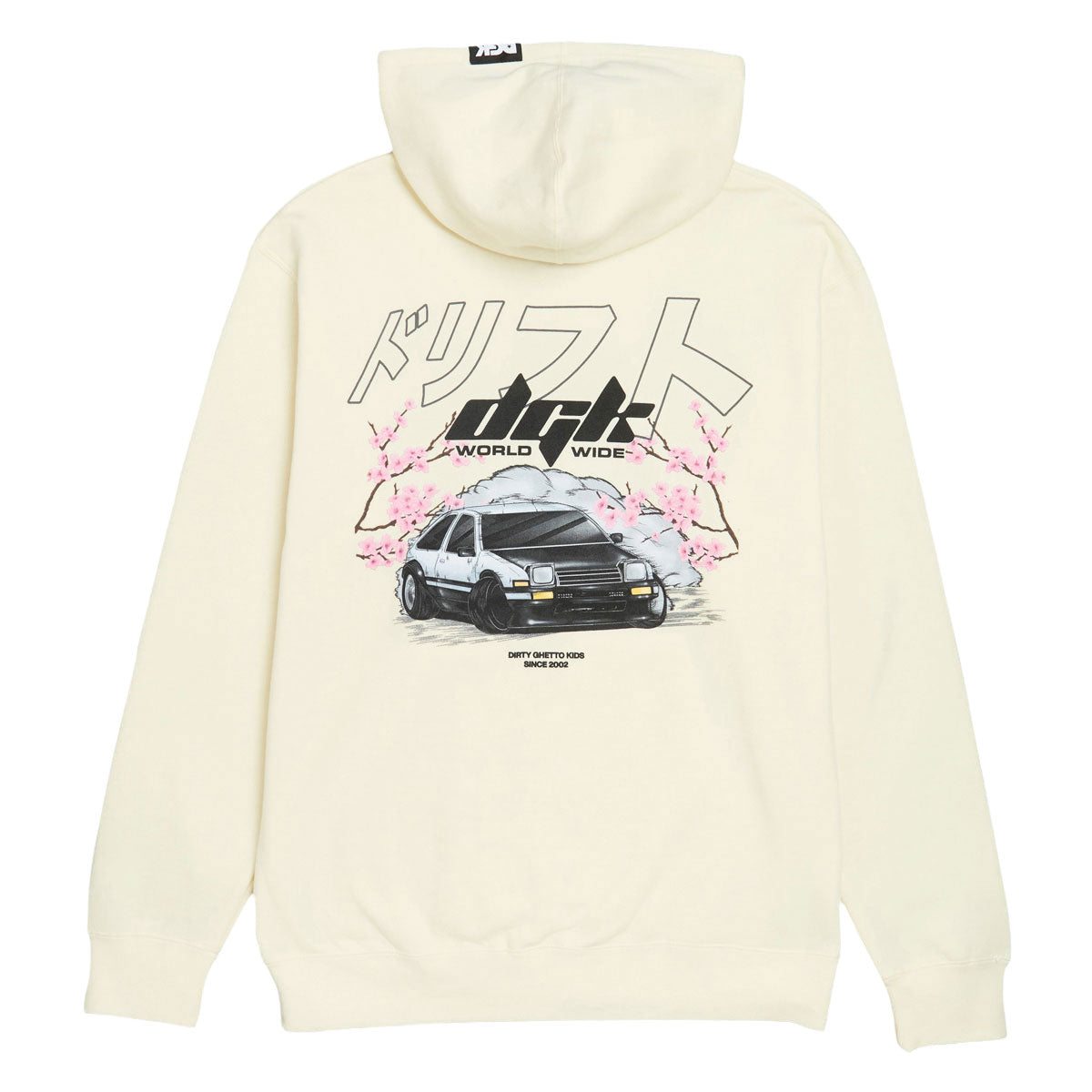 DGK Kanji Drift Hoodie - Bone image 1