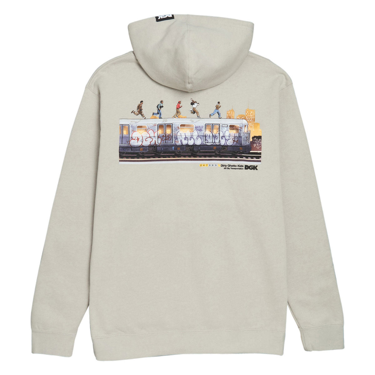 DGK Foot Patrol Hoodie - Smoke image 1