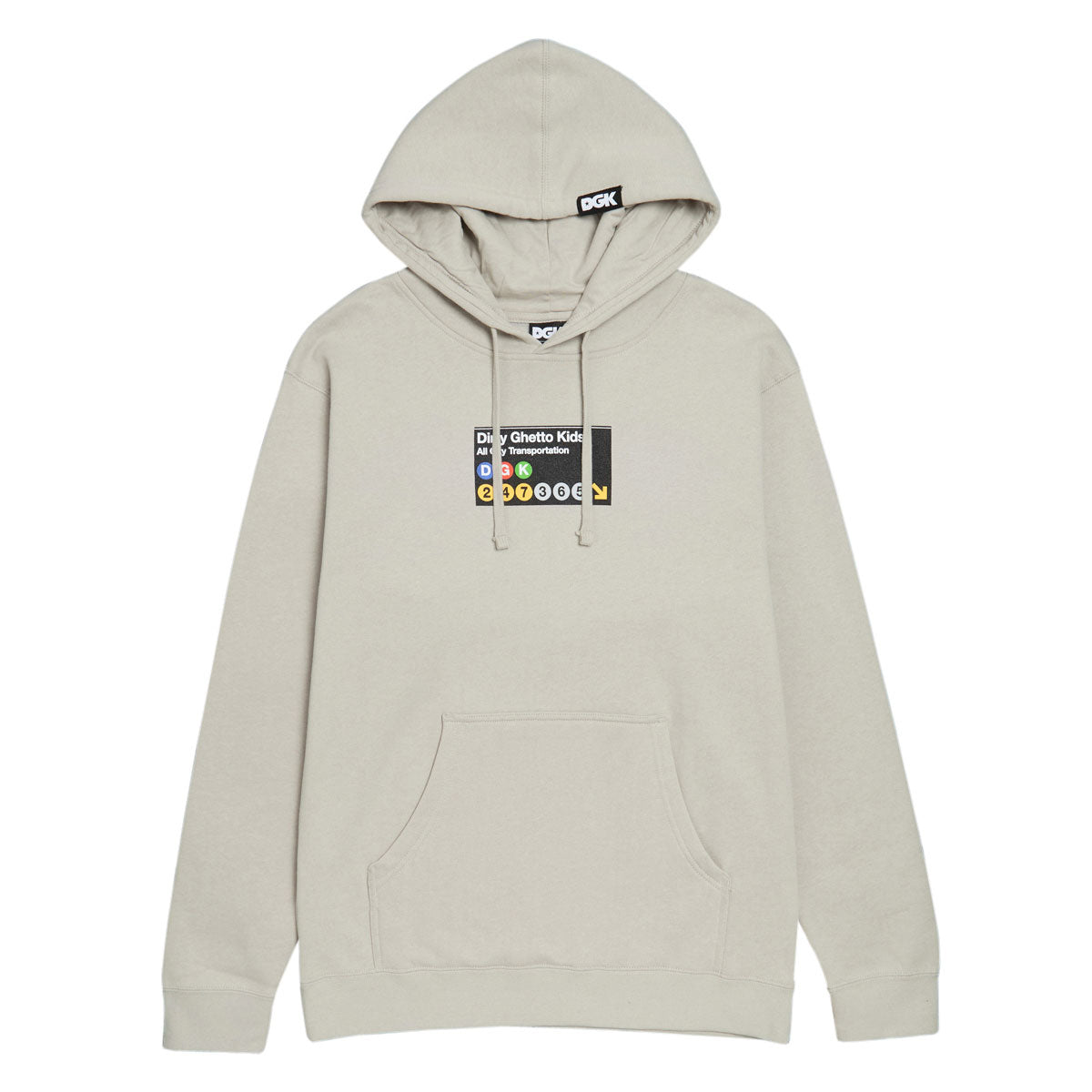 DGK Foot Patrol Hoodie - Smoke image 2
