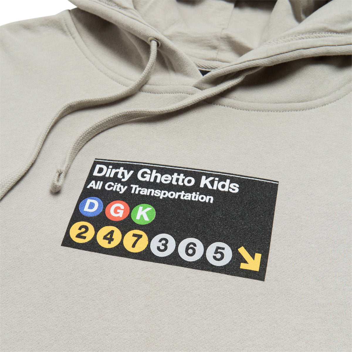 DGK Foot Patrol Hoodie - Smoke image 3