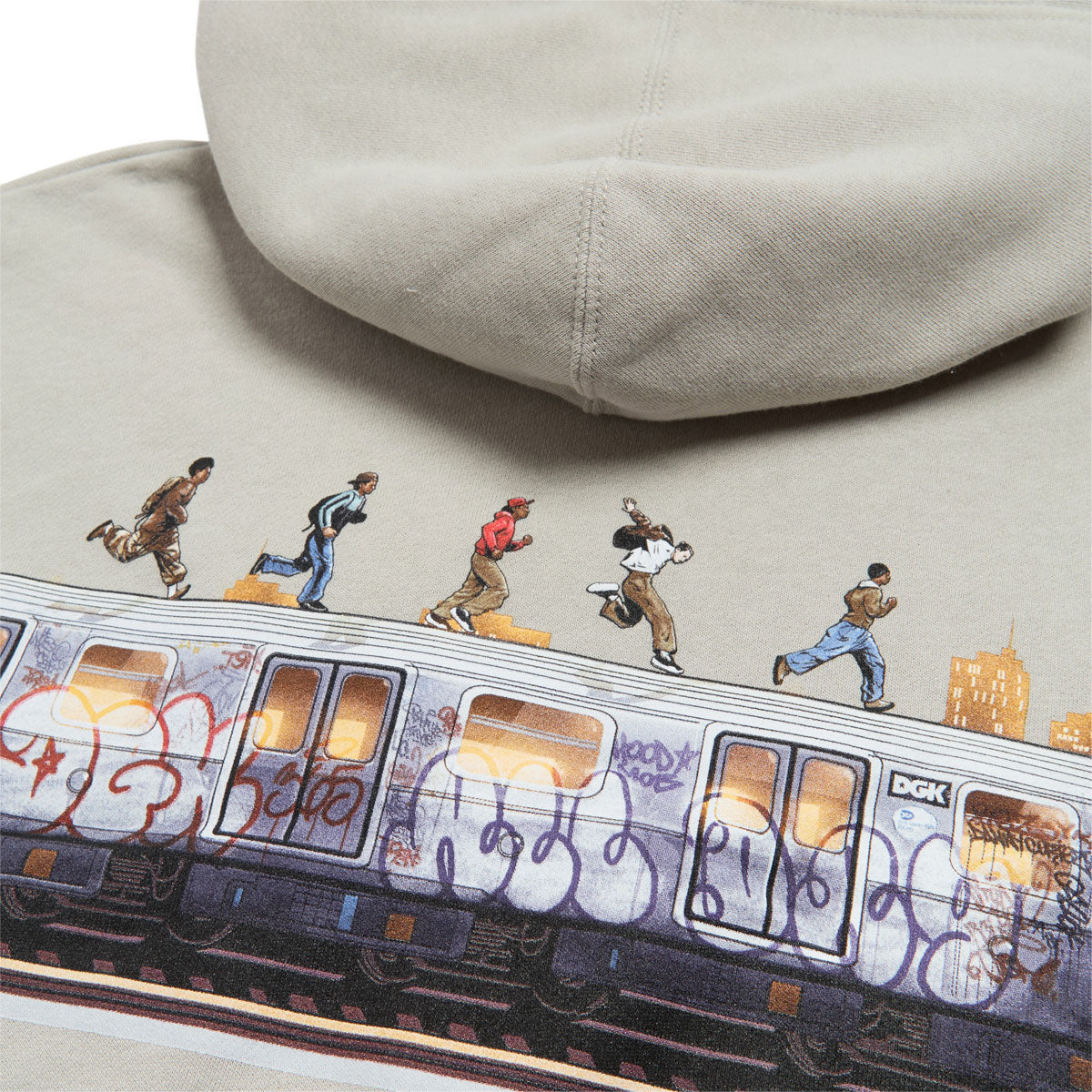 DGK Foot Patrol Hoodie - Smoke image 4