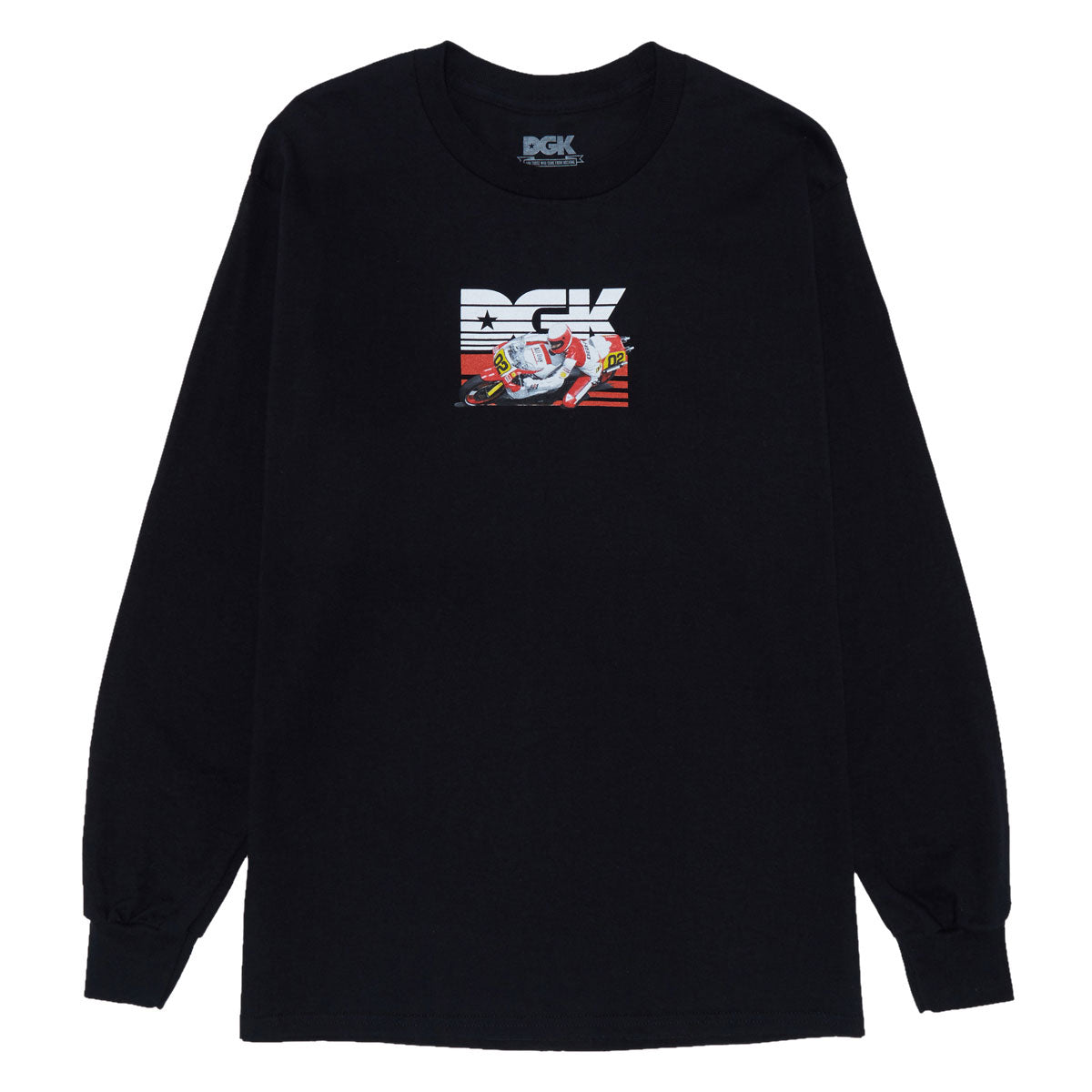 DGK Two Stroke Long Sleeve T-Shirt - Black image 1