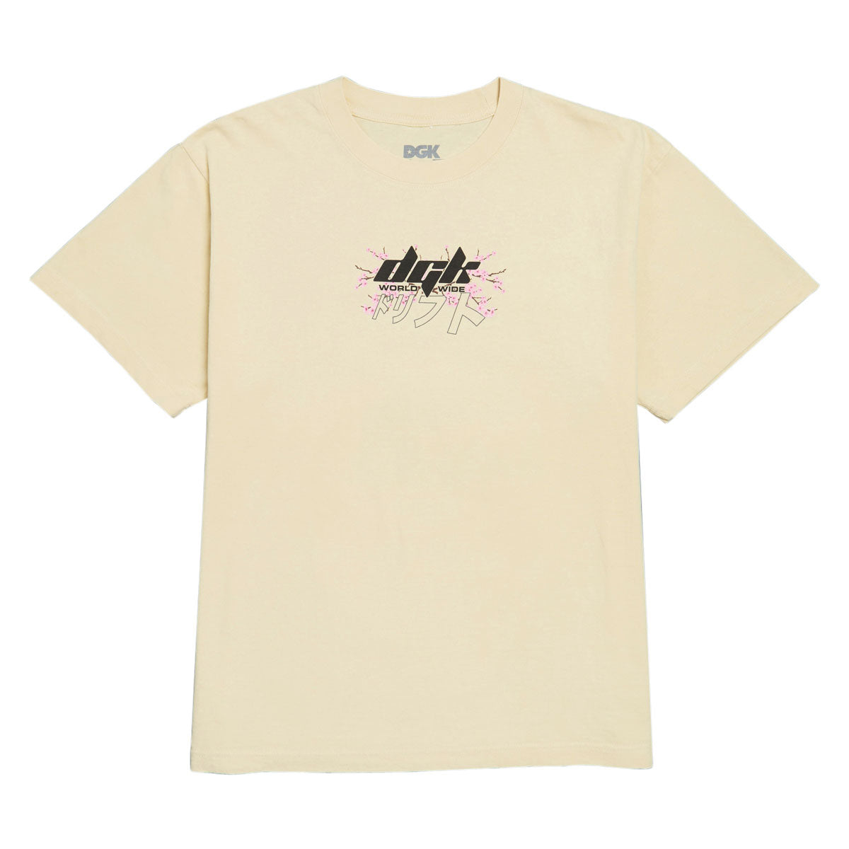 DGK Kanji Drift Boxy Fit T-Shirt - Cream image 2
