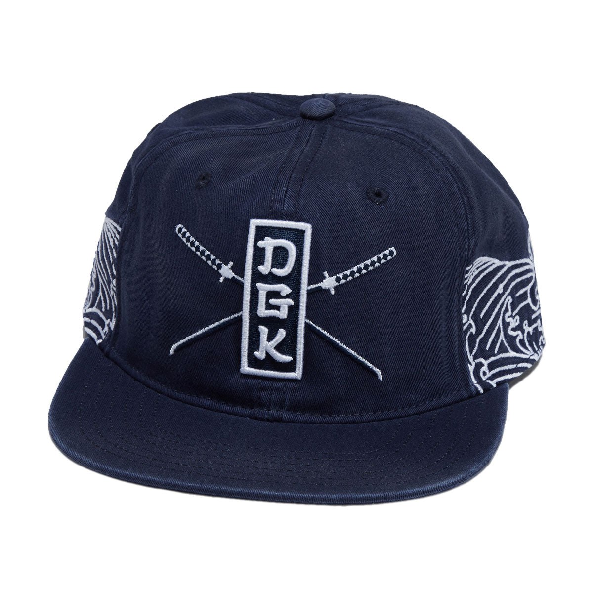 DGK Oceans Snapback Hat - Indigo image 1