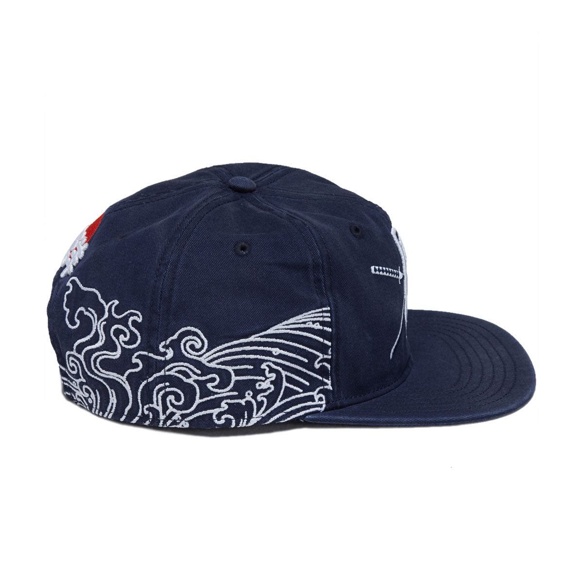 DGK Oceans Snapback Hat - Indigo image 4