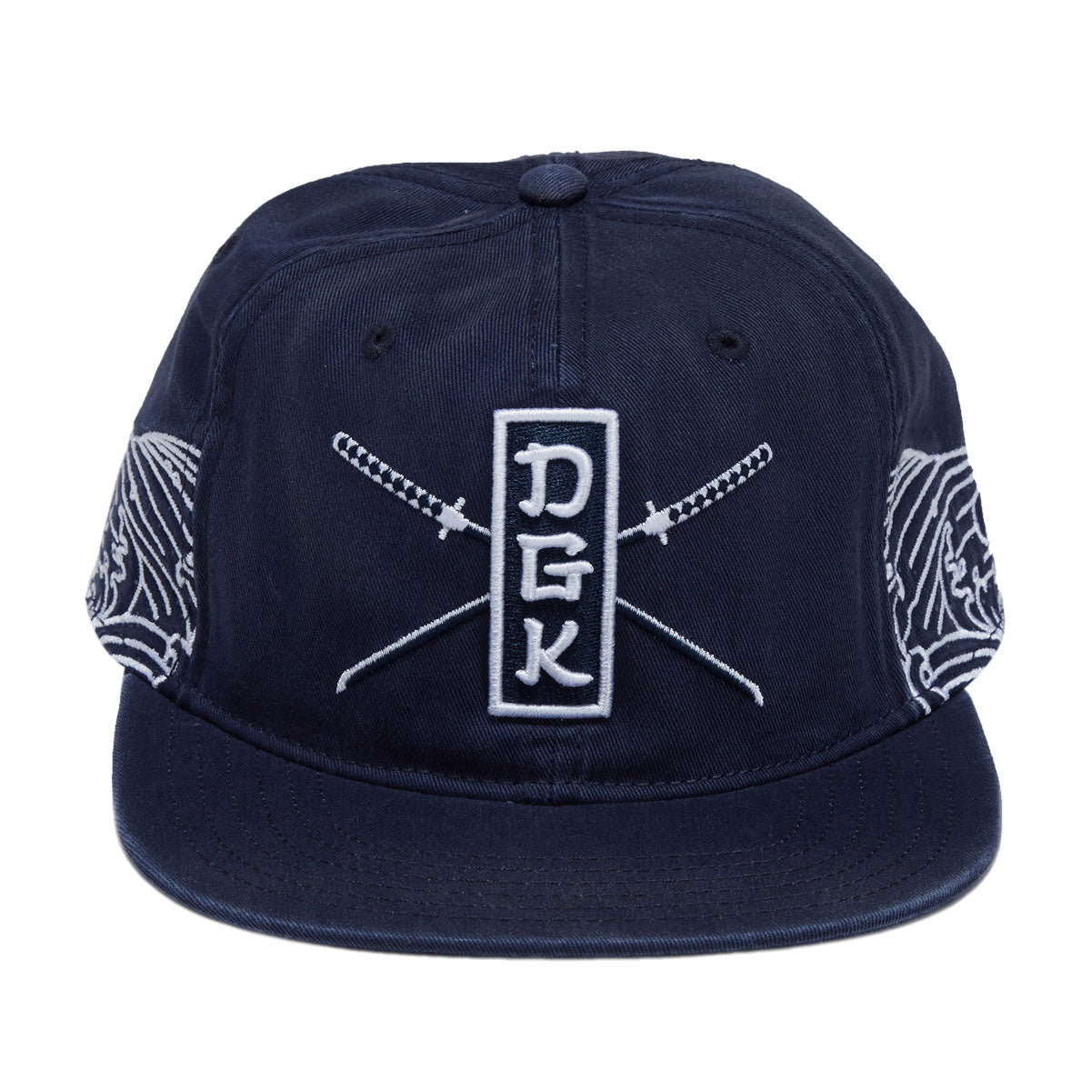 DGK Oceans Snapback Hat - Indigo image 5