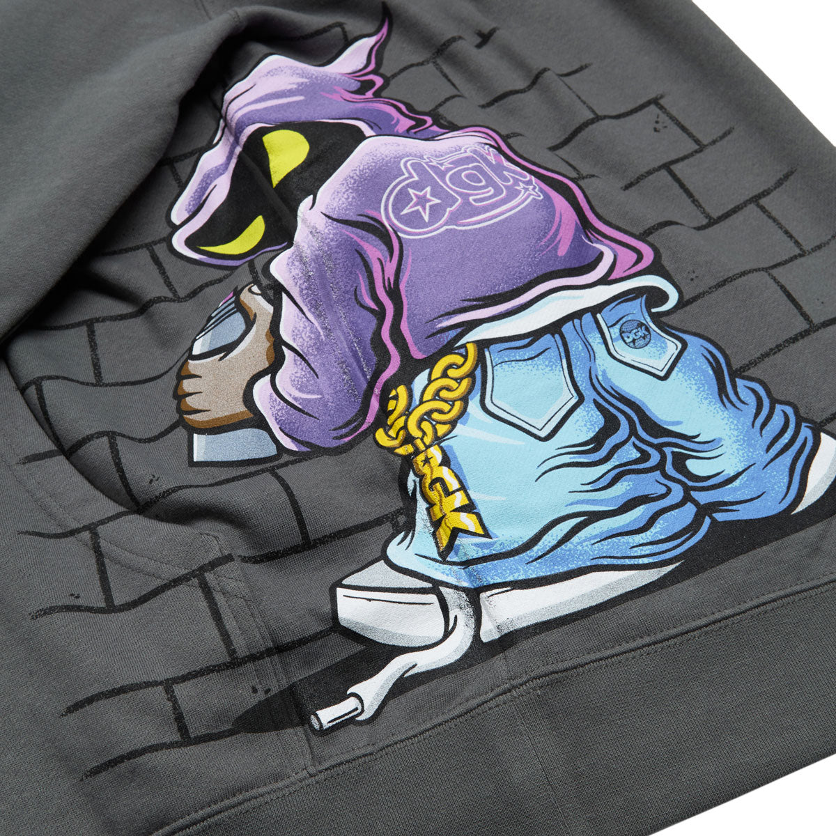 DGK Flex Hoodie - Charcoal image 3