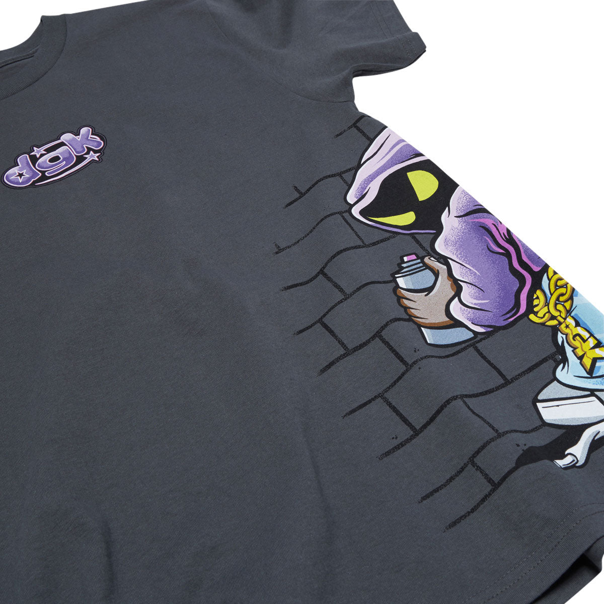DGK Flex T-Shirt - Charcoal image 3