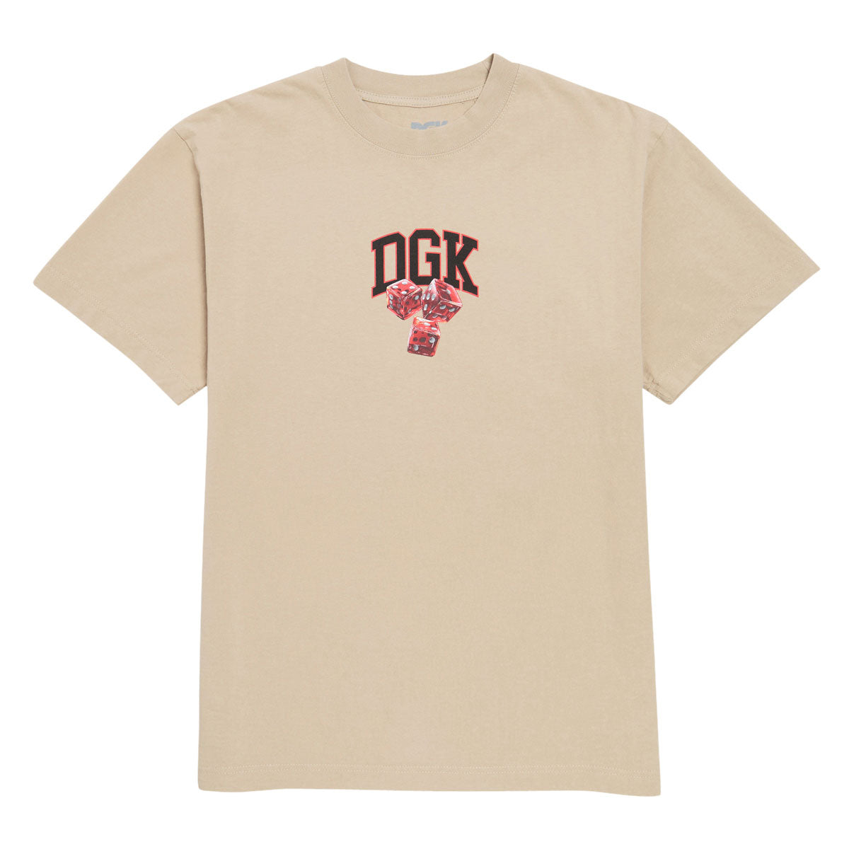 DGK No Traps Boxy Fit T-Shirt - Tan image 1