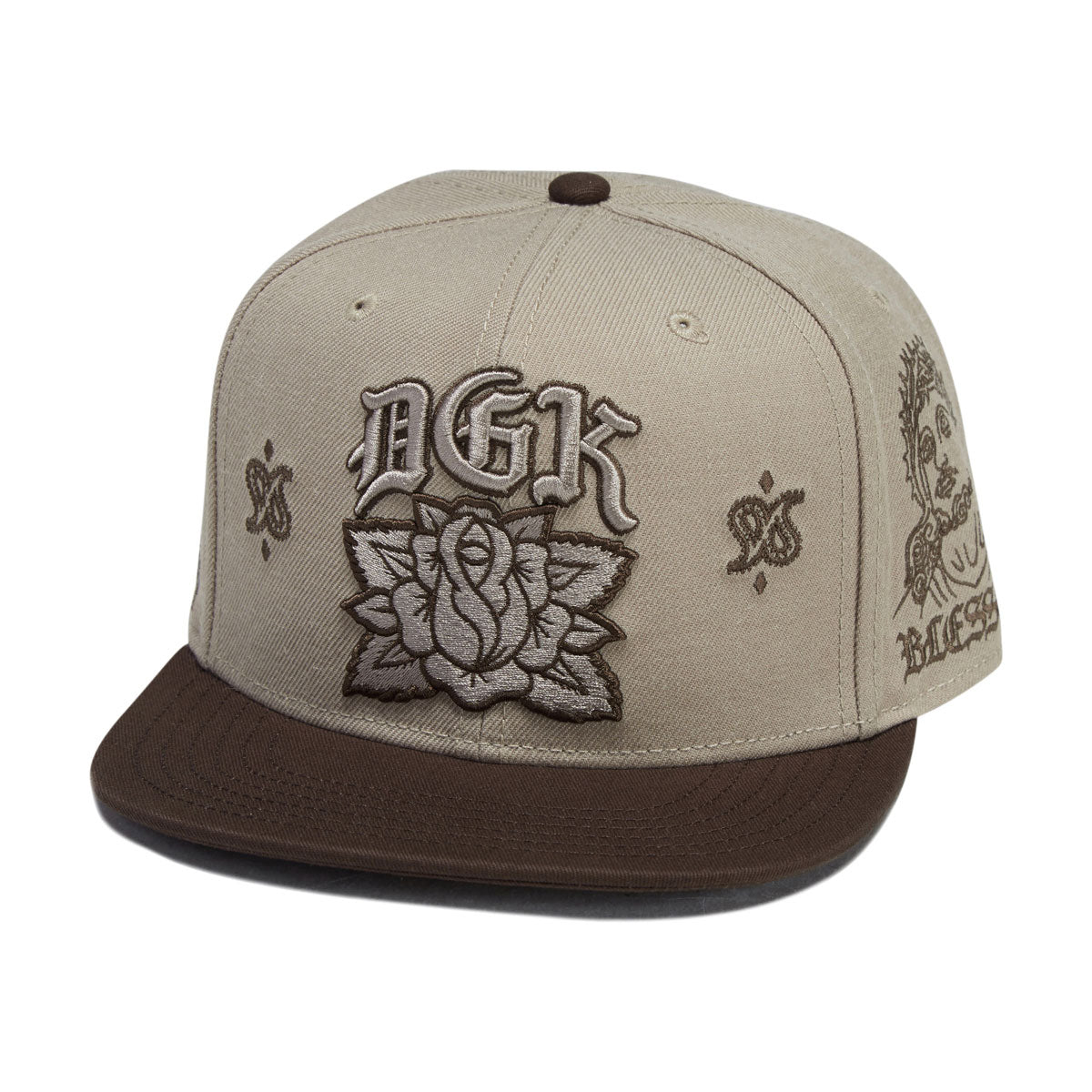 DGK Amor Snapback Hat - Brown image 1