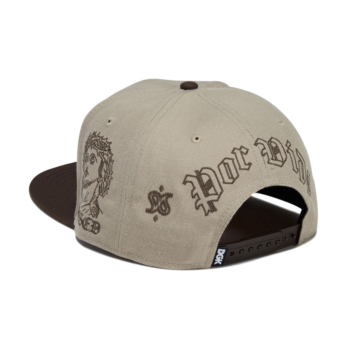DGK Amor Snapback Hat - Brown image 2