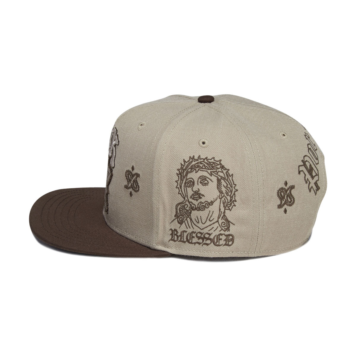 DGK Amor Snapback Hat - Brown image 3