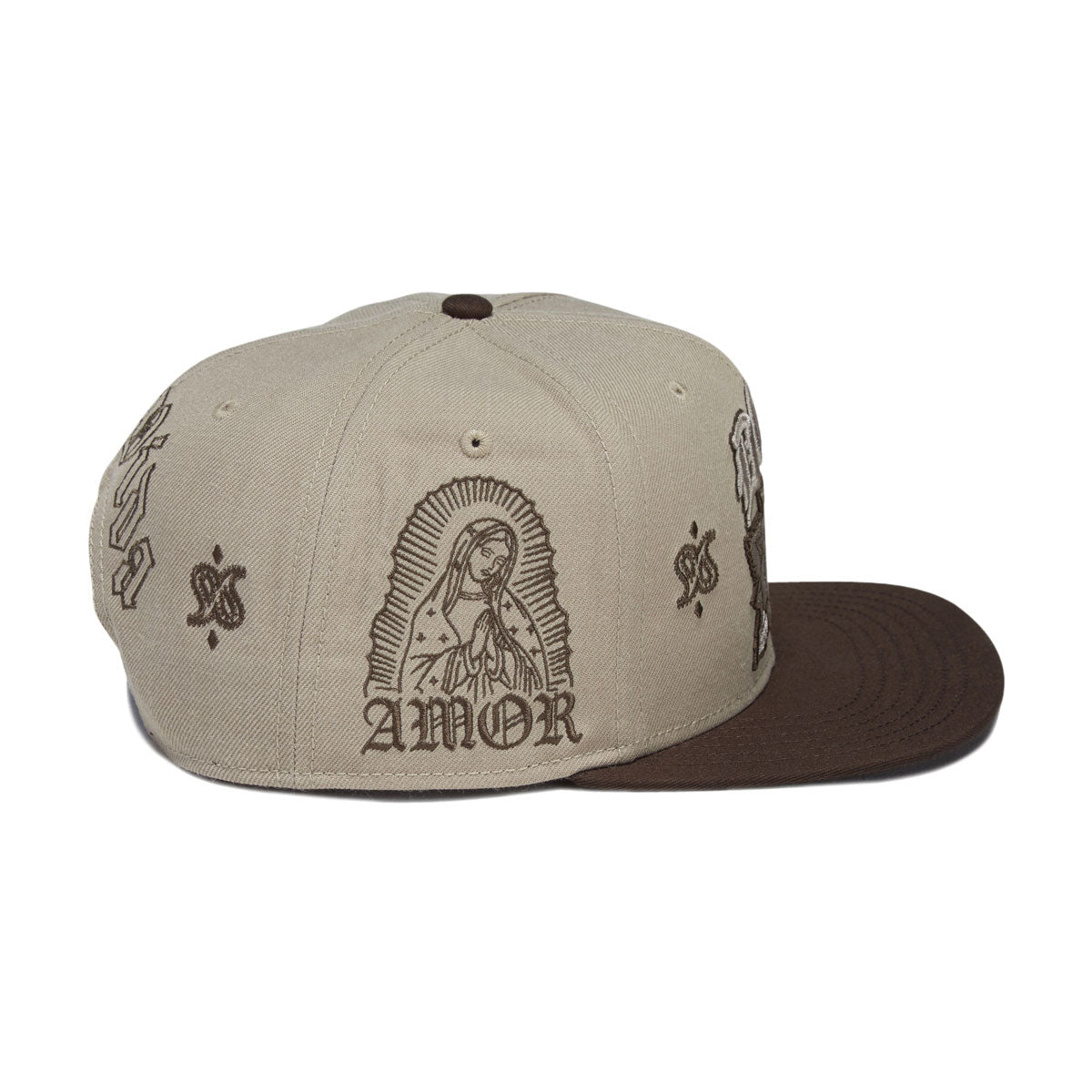 DGK Amor Snapback Hat - Brown image 4