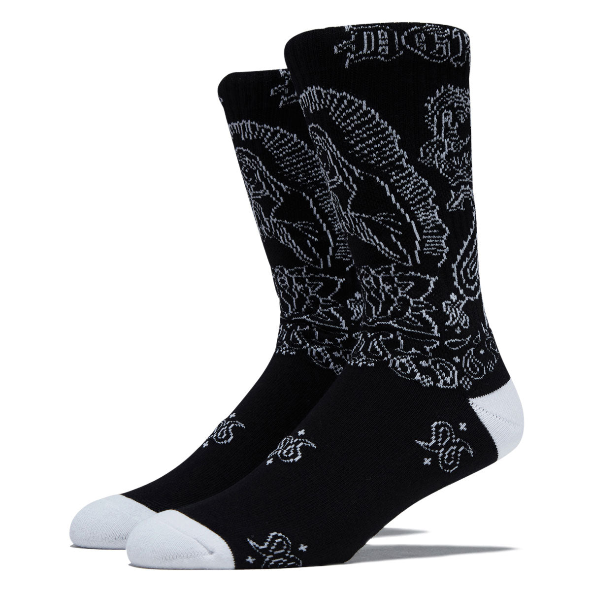 DGK Sacramento Socks - Black image 1