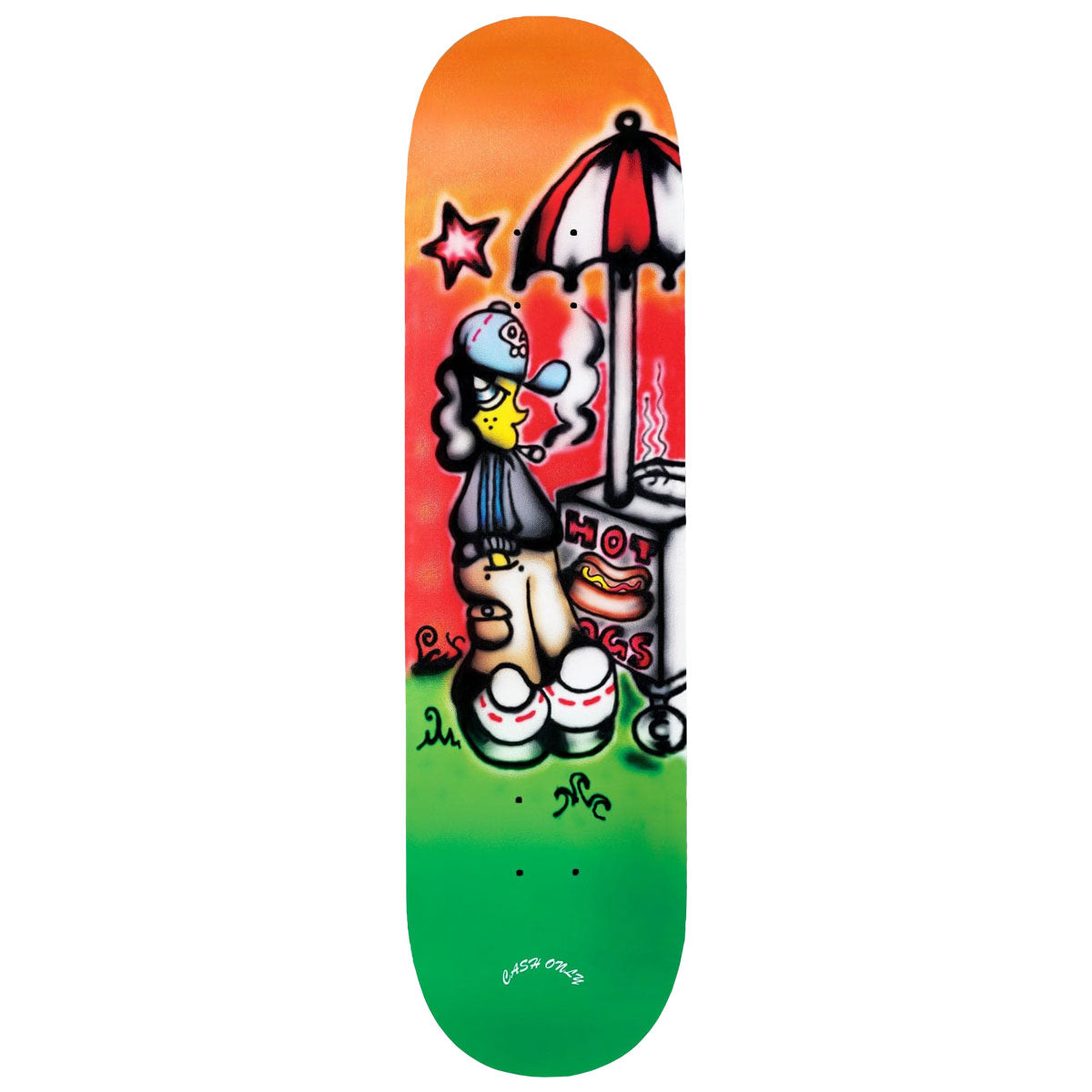 Cash Only Glizzy Skateboard Deck - 8.25