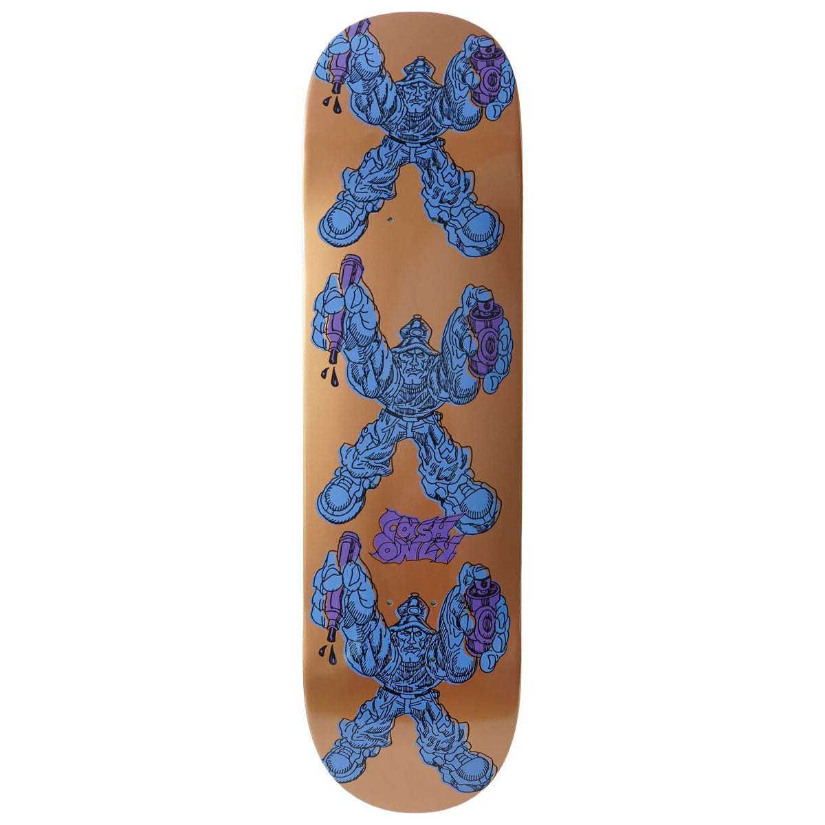 Cash Only Vandal Skateboard Deck - 8.50