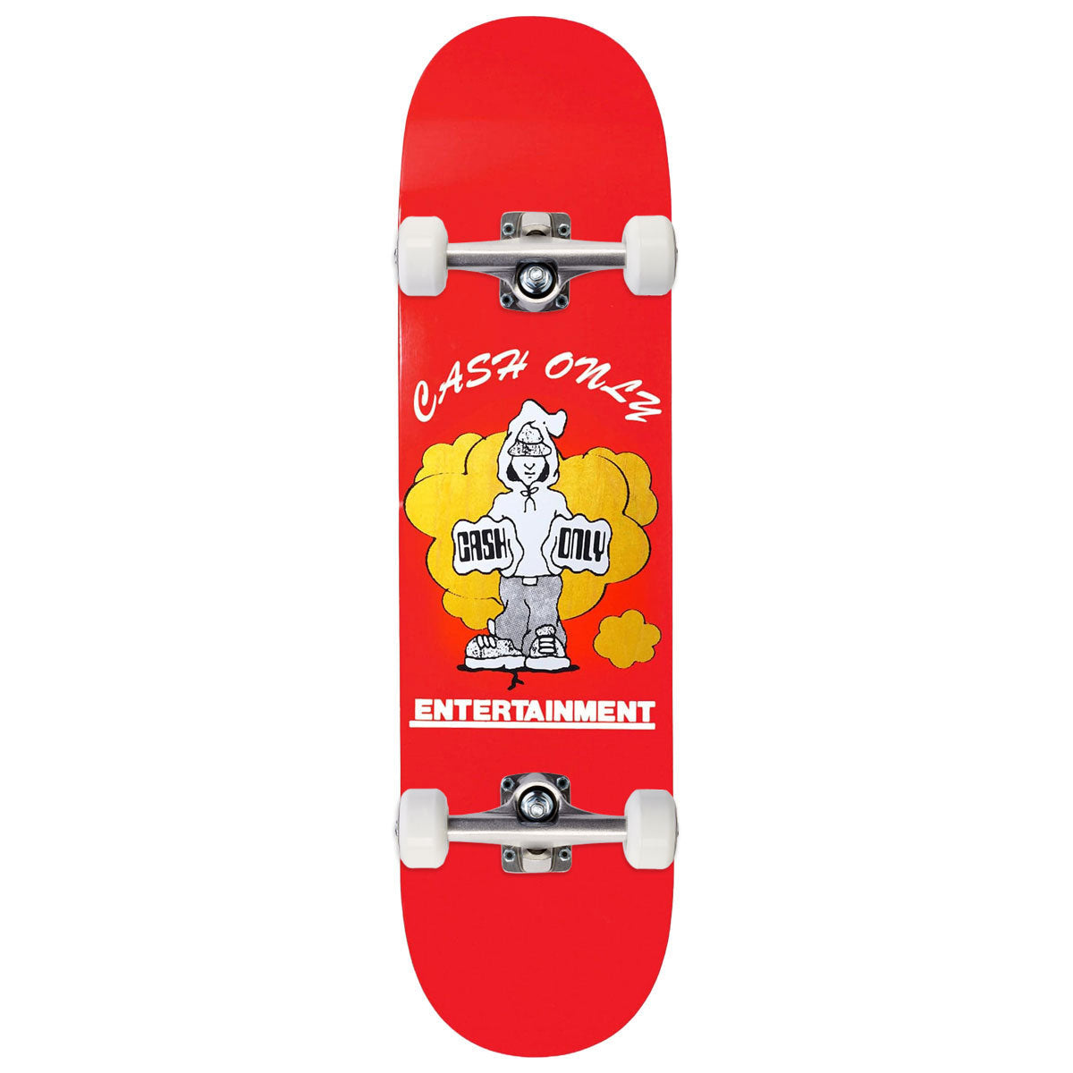 Cash Only Knuckles Skateboard Complete - 8.25