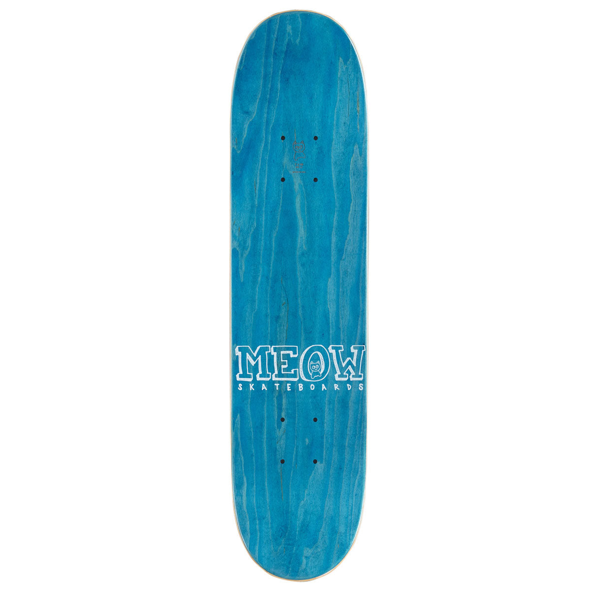 Meow Sticker Pile Skateboard Deck - Purple - 7.00