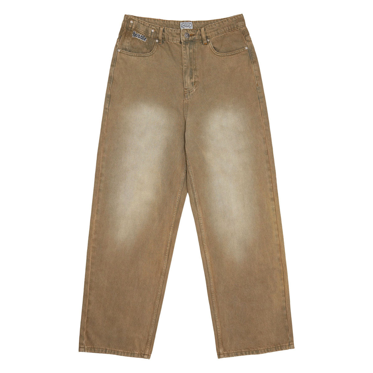 Hoddle Ranger Spray Jeans - Over Dye Brown image 1