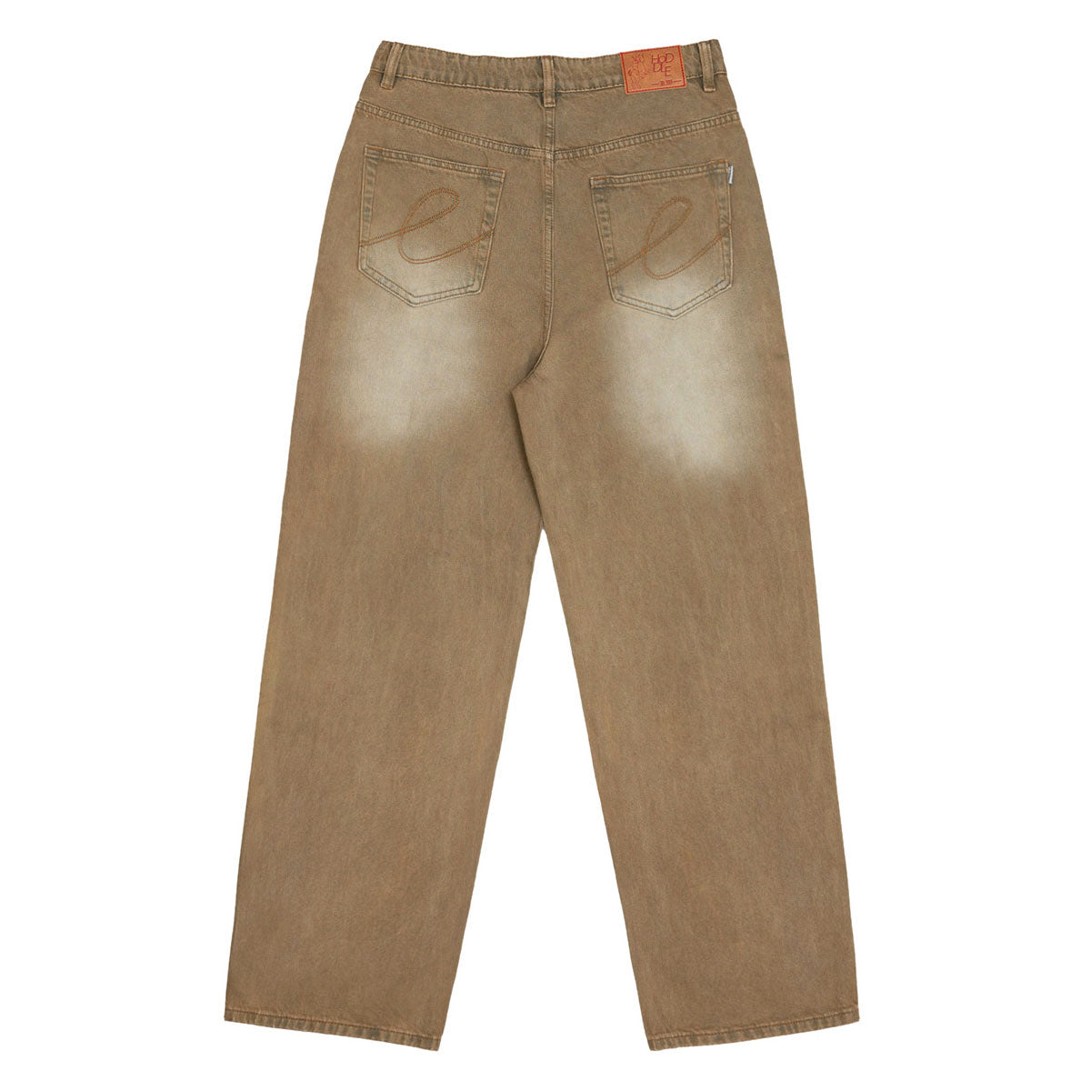 Hoddle Ranger Spray Jeans - Over Dye Brown image 2