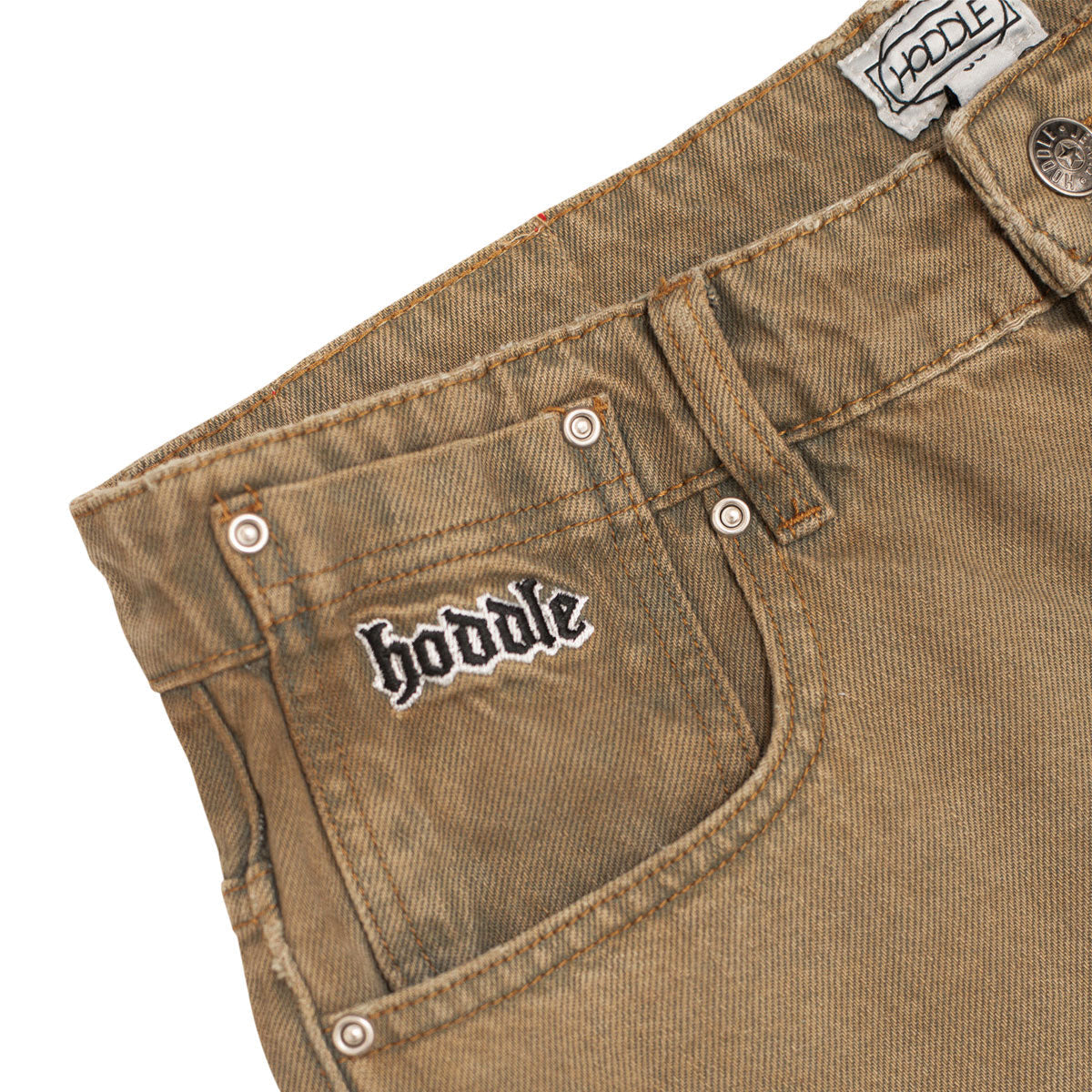 Hoddle Ranger Spray Jeans - Over Dye Brown image 3