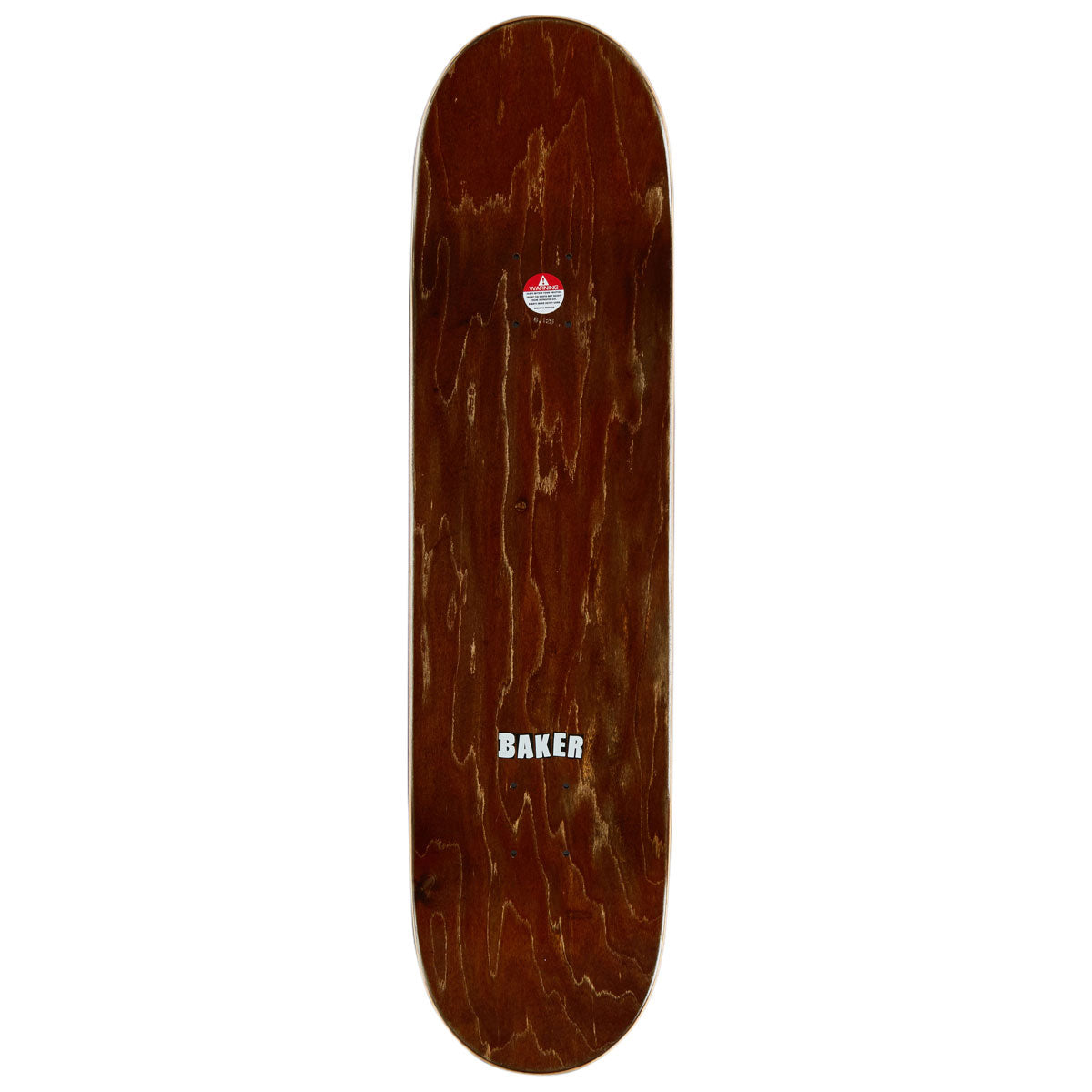 Baker Brand Logo Skateboard Deck - Black/White - 8.125
