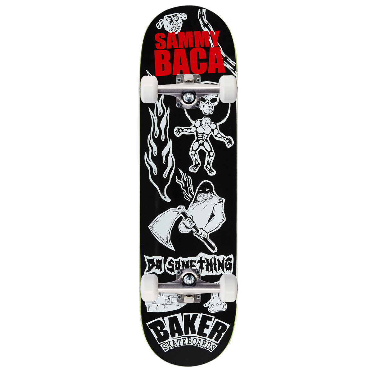 Baker Sammy Baca Divine Evil Skateboard Complete - 8.50