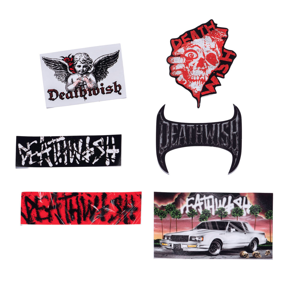 Deathwish Samborgini 6 Pack Of Stickers image 1