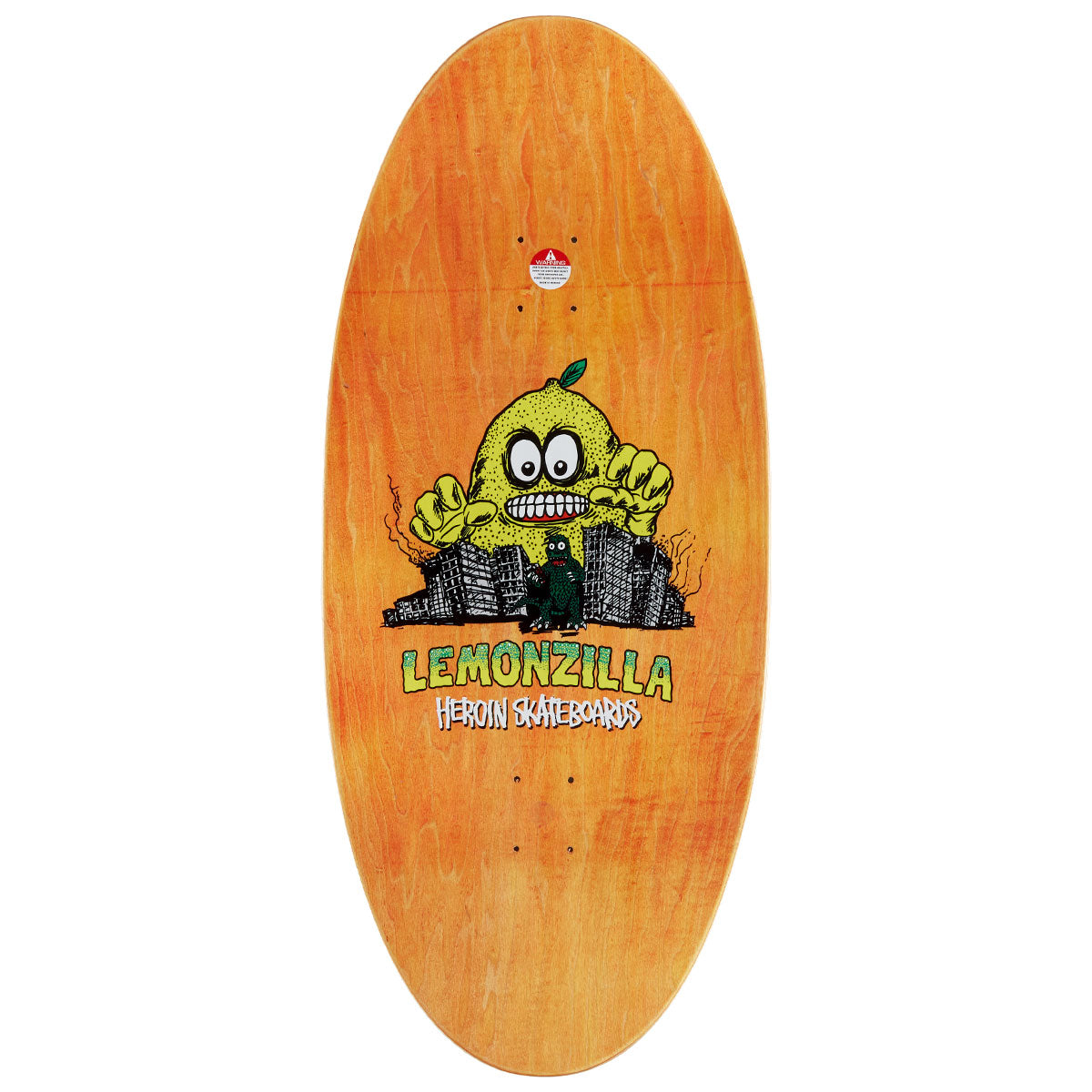 Heroin Lemonzilla Skateboard Complete - 13.50