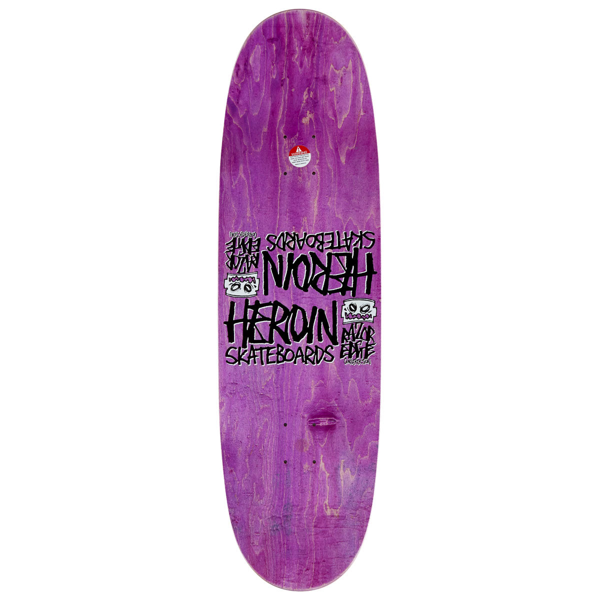Heroin Merged Anatomy RazorEgg Skateboard Complete - 9.25